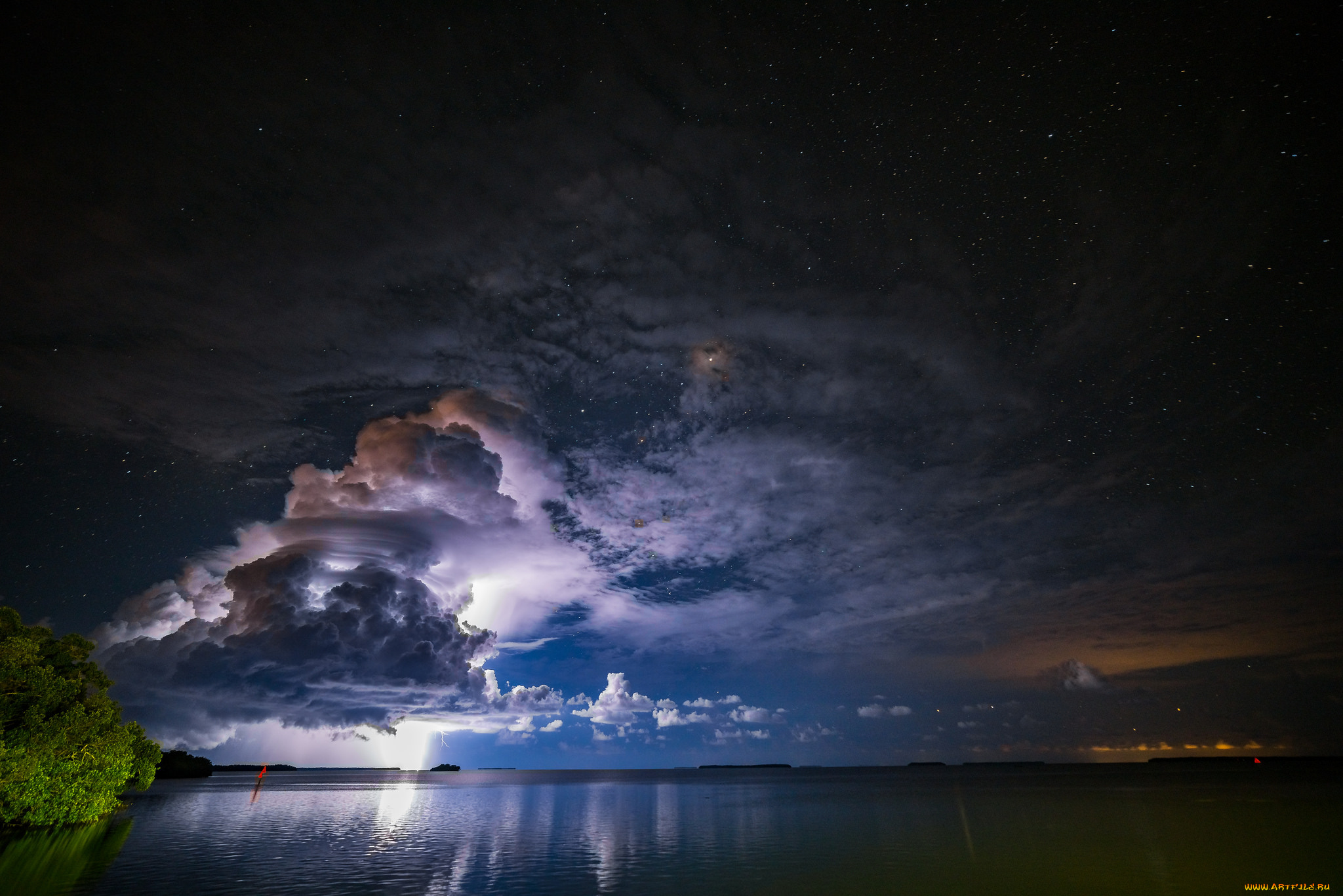 природа, стихия, шторм