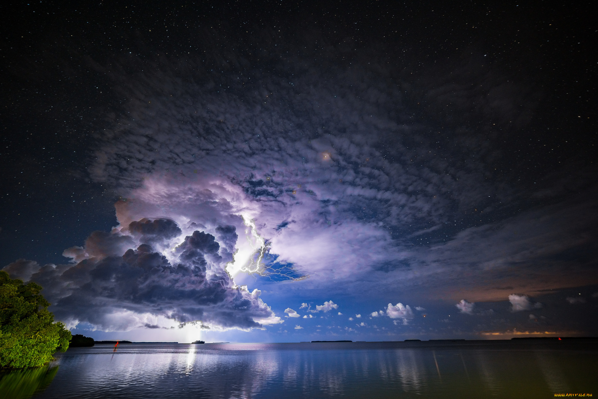 природа, стихия, шторм