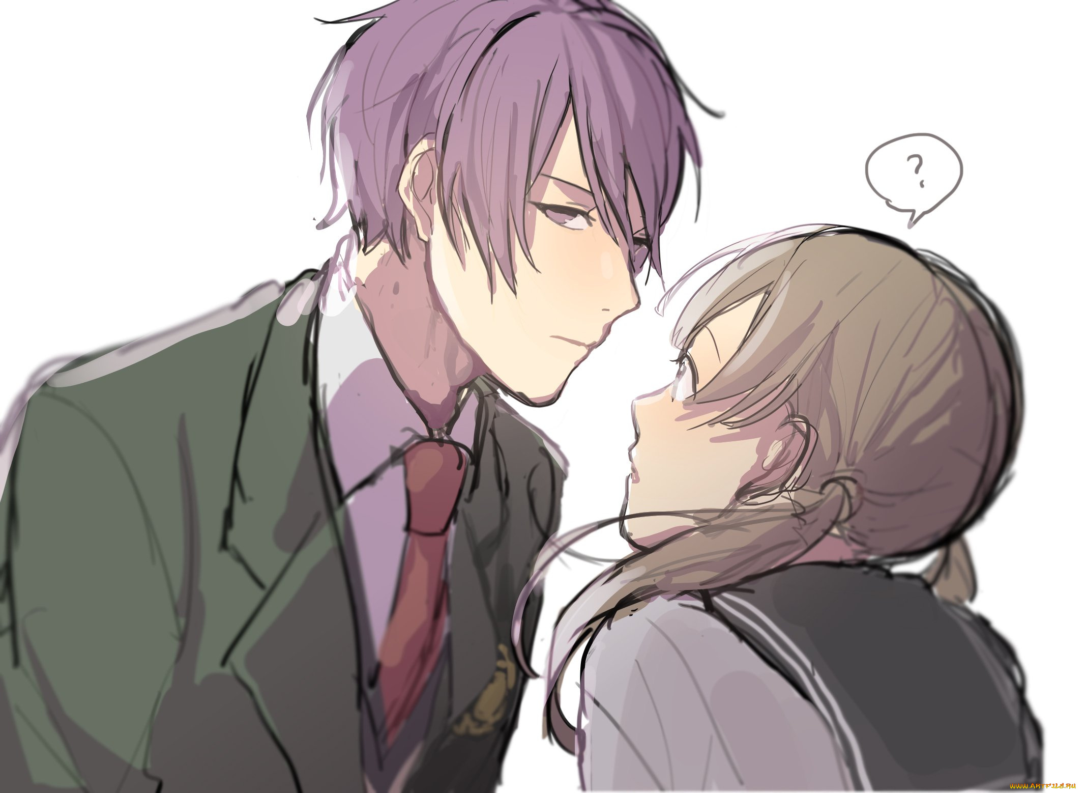 аниме, prince, of, stride, парень, девушка, принц, страйда