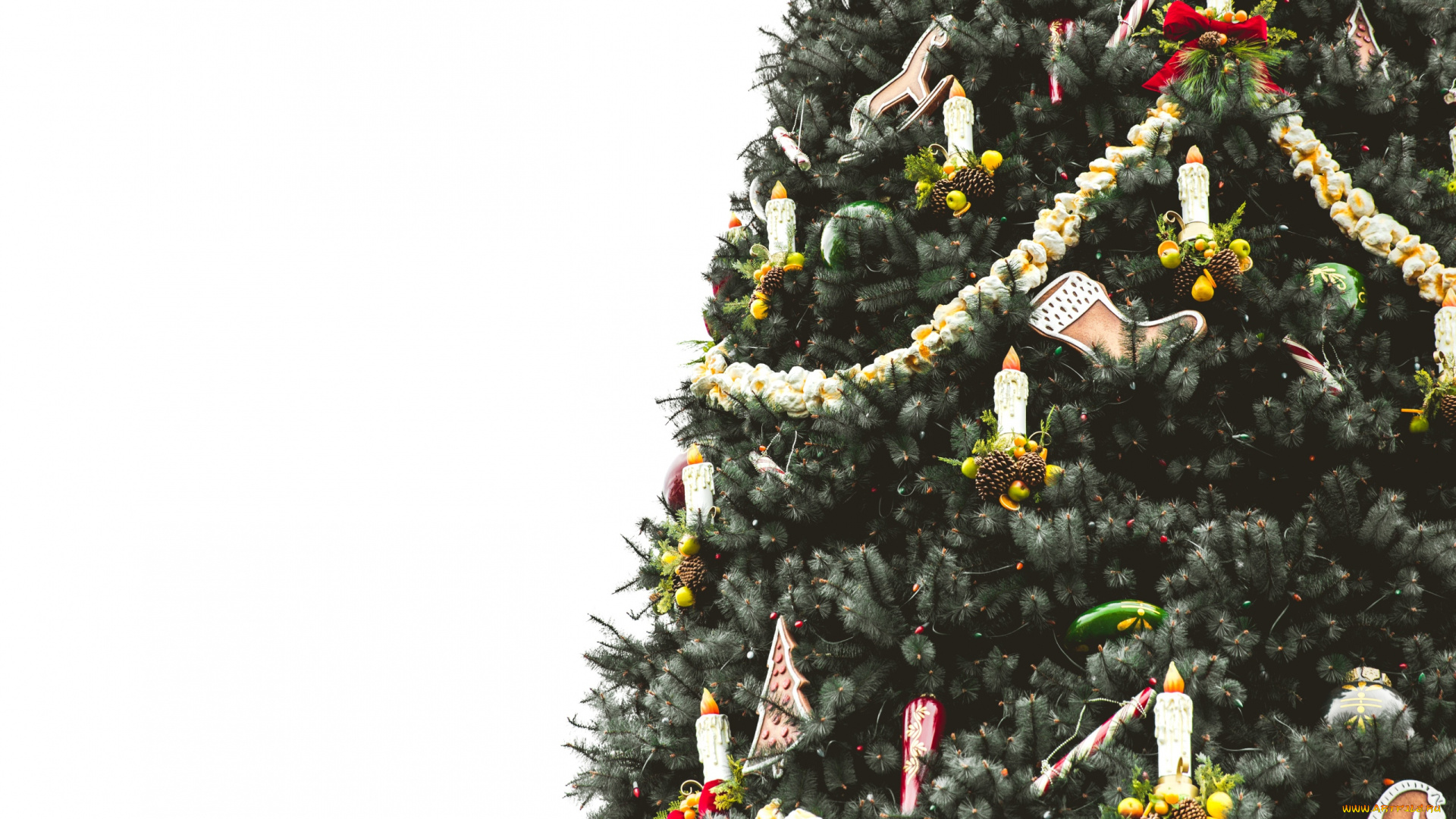 праздничные, Ёлки, лампочки, шары, елка, игрушки