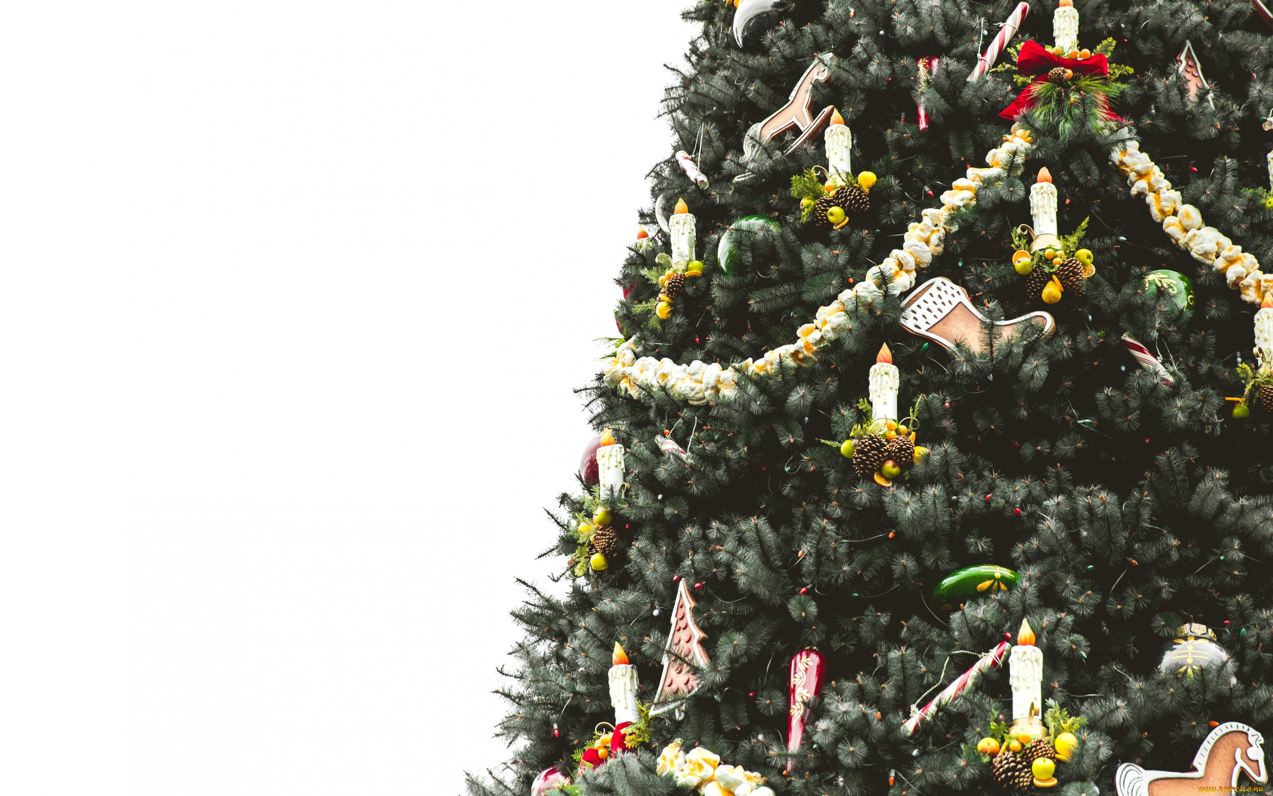 праздничные, Ёлки, лампочки, шары, елка, игрушки