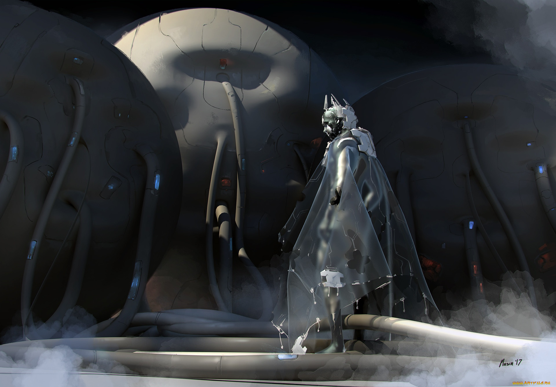 фэнтези, роботы, , киборги, , механизмы, андроид, робот, trimurti