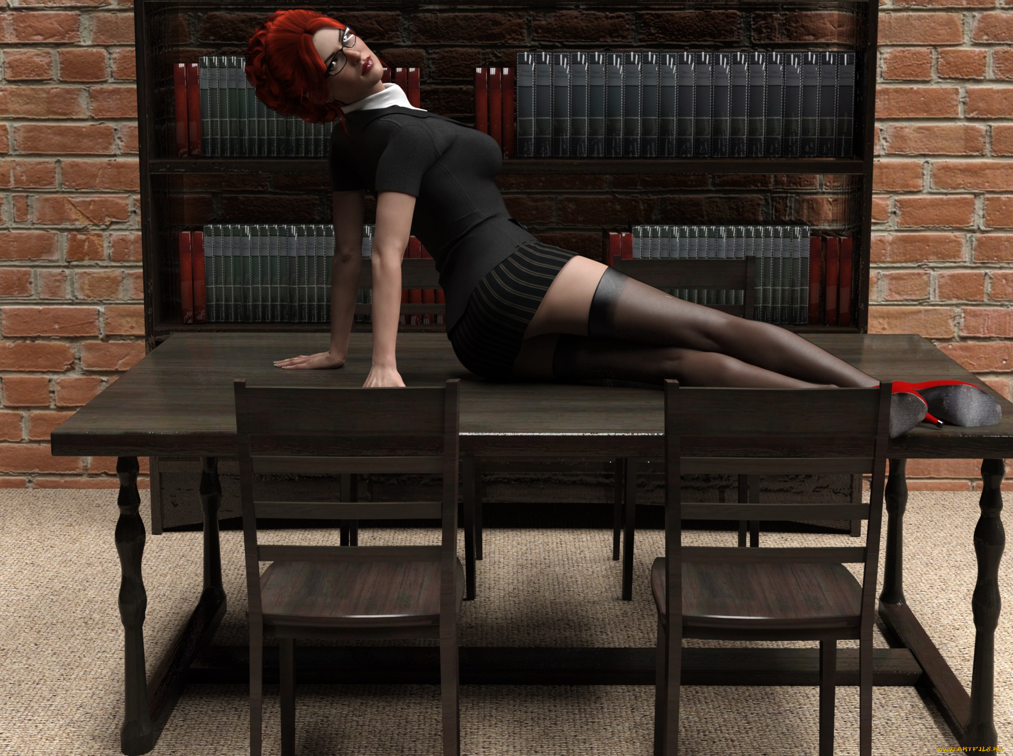 3д, графика, люди, , people, девушка, взгляд, фон