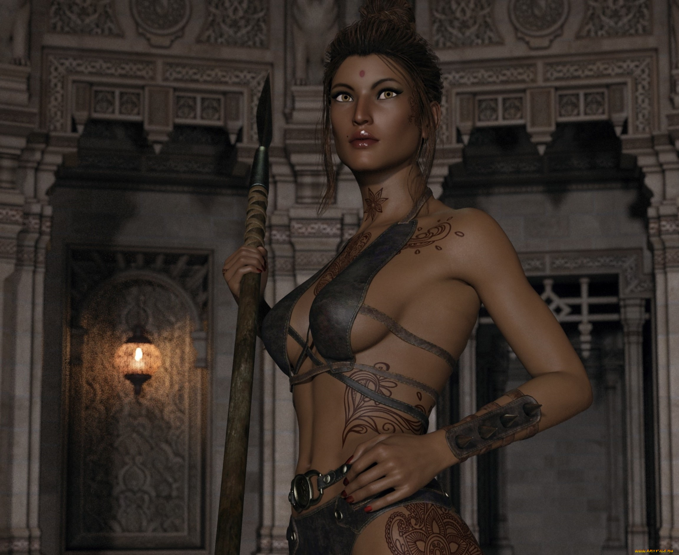 3д, графика, люди, , people, девушка, взгляд, фон