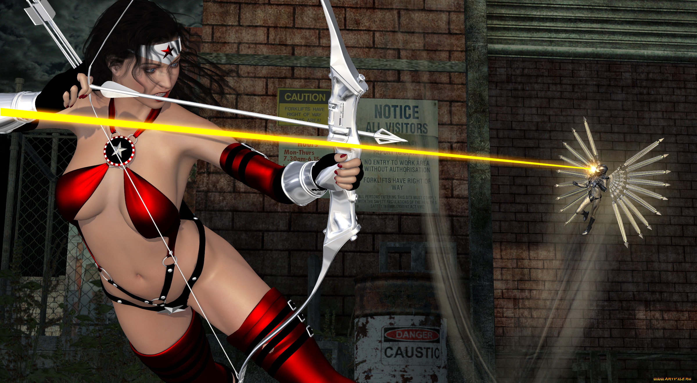 3д, графика, фантазия, , fantasy, девушка, фон, взгляд