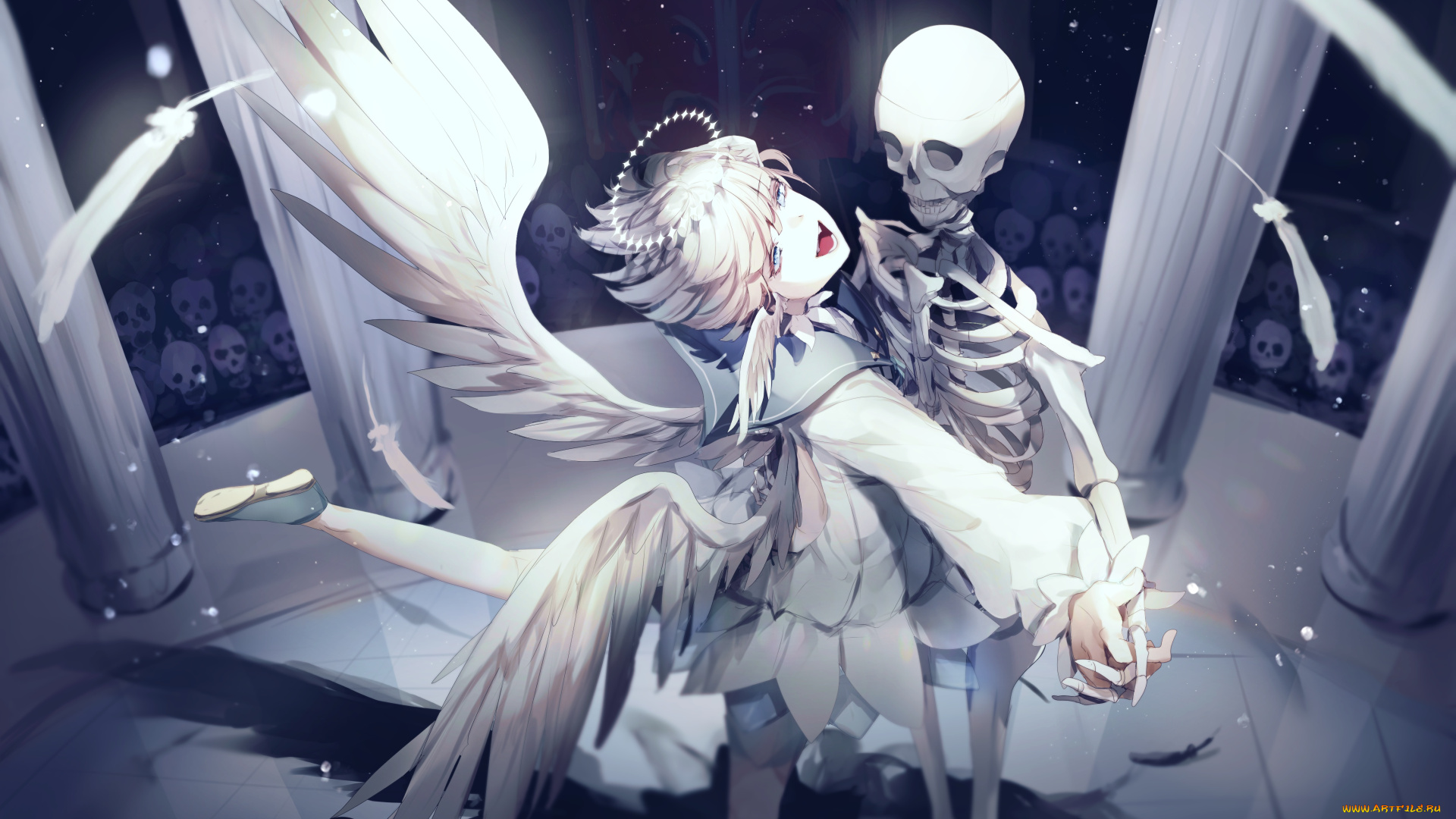 аниме, ангелы, , демоны, ангел