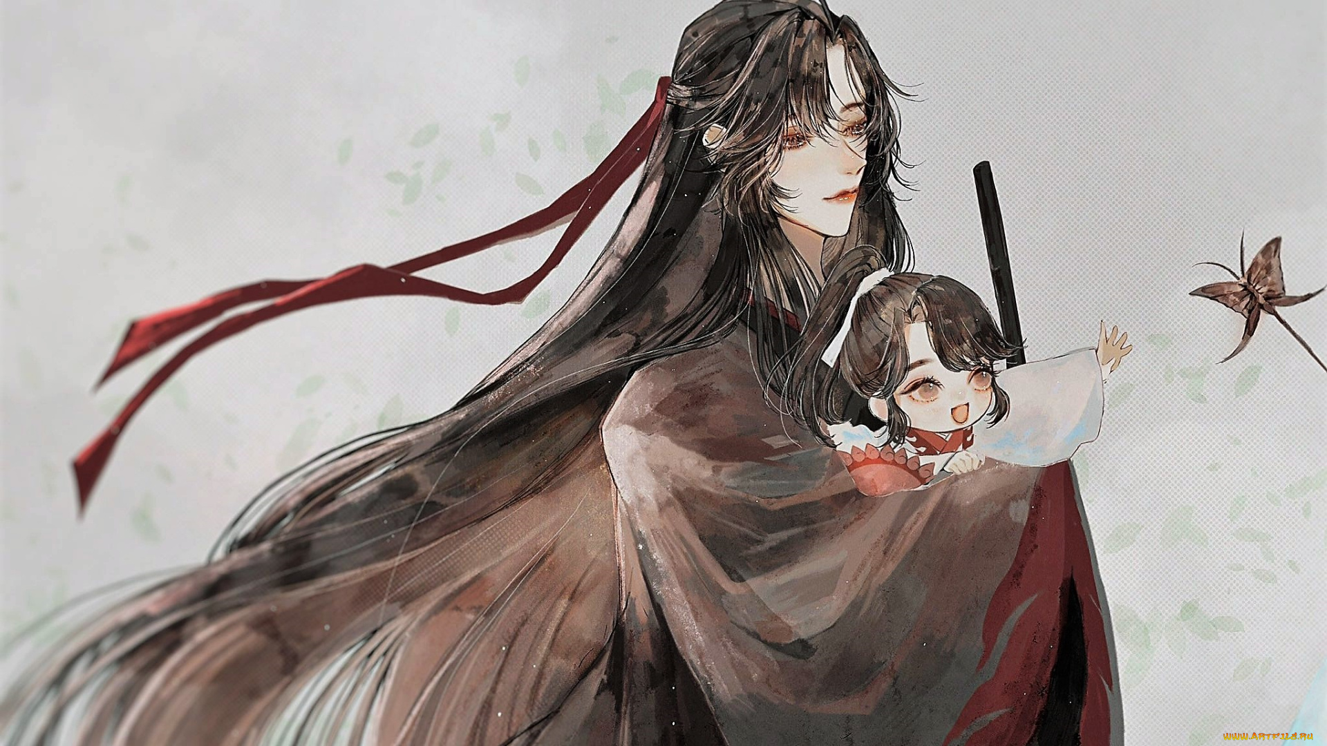 аниме, mo, dao, zu, shi, вэй, усянь, ребенок