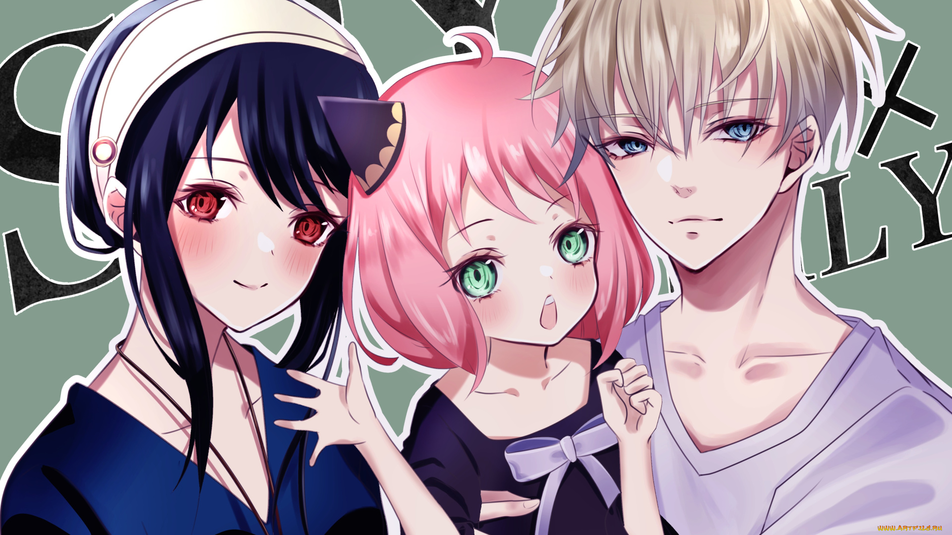 аниме, spy, x, family, spy, x, family