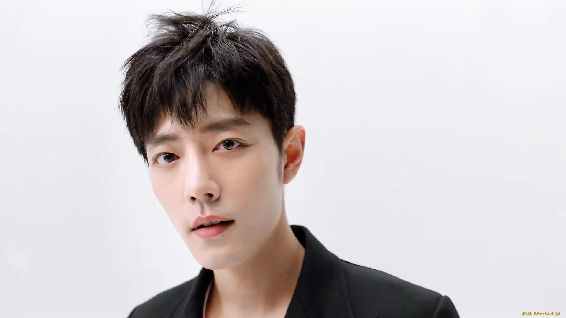 мужчины, xiao, zhan, актер, лицо, пиджак