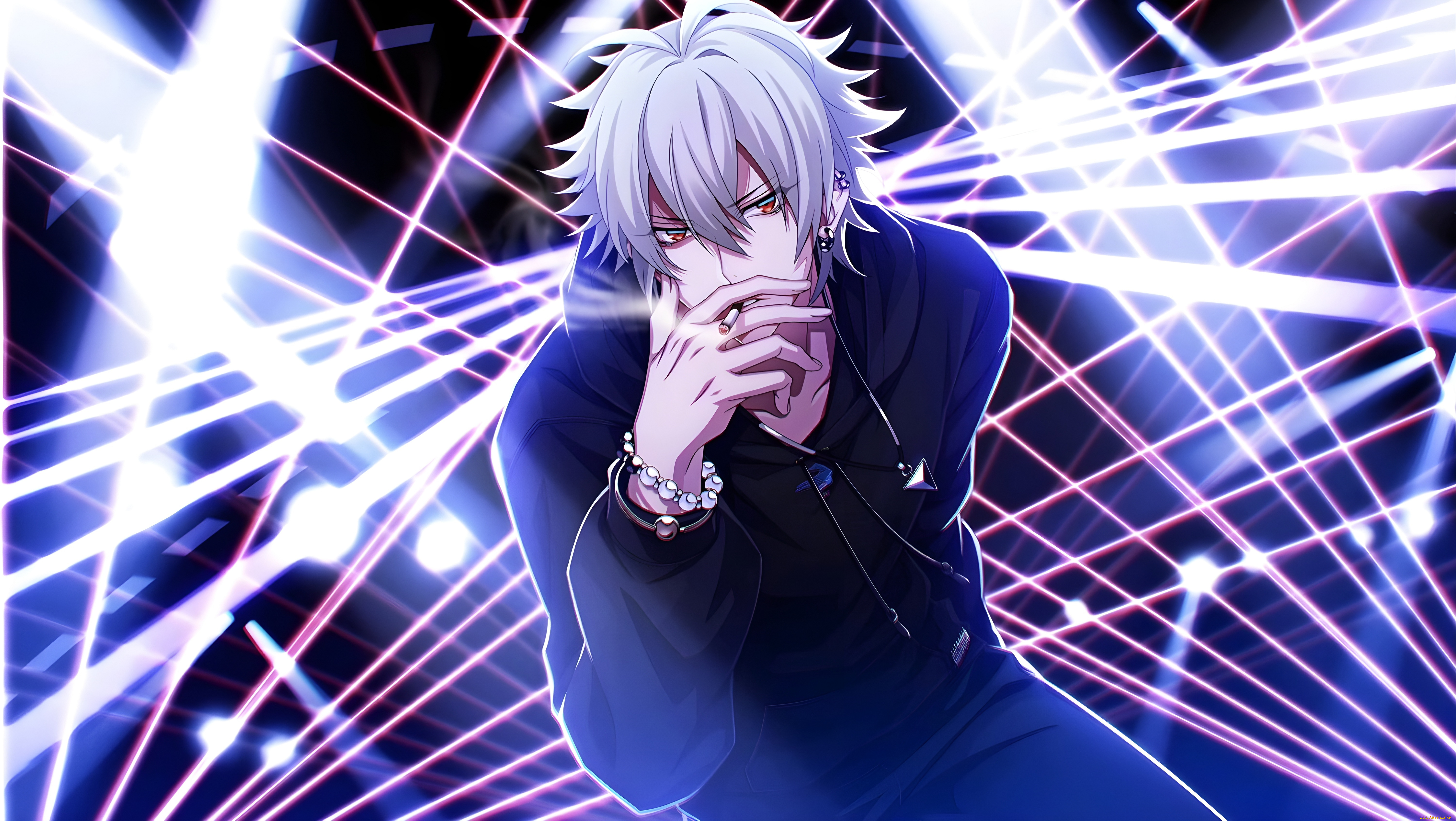 аниме, hypnosis, mic, hypnosis, mic