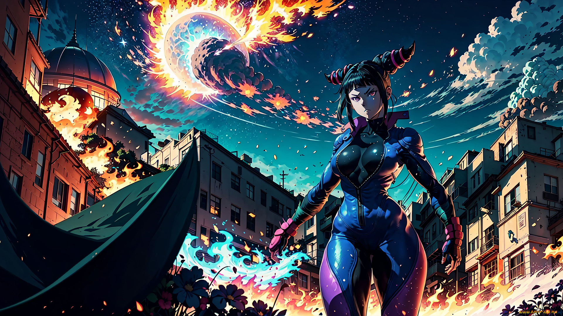 аниме, город, , улицы, , интерьер, , здания, нейросети, графика, нейроарт, ai, art, нейронные, сети, рисунки, нейро, искусство, огонь