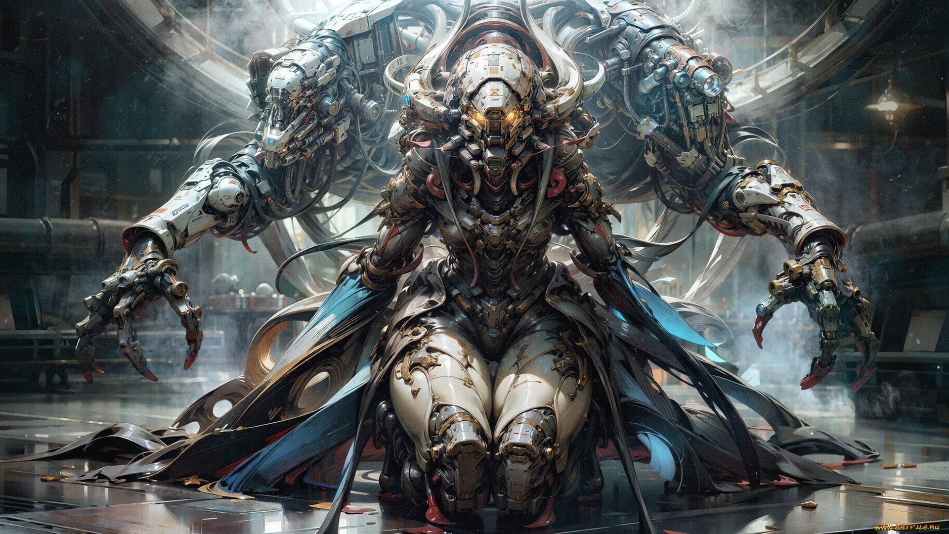 фэнтези, роботы, , киборги, , механизмы, нейросети, графика, нейроарт, ai, art, нейронные, сети, рисунки, нейро, искусство, киборг