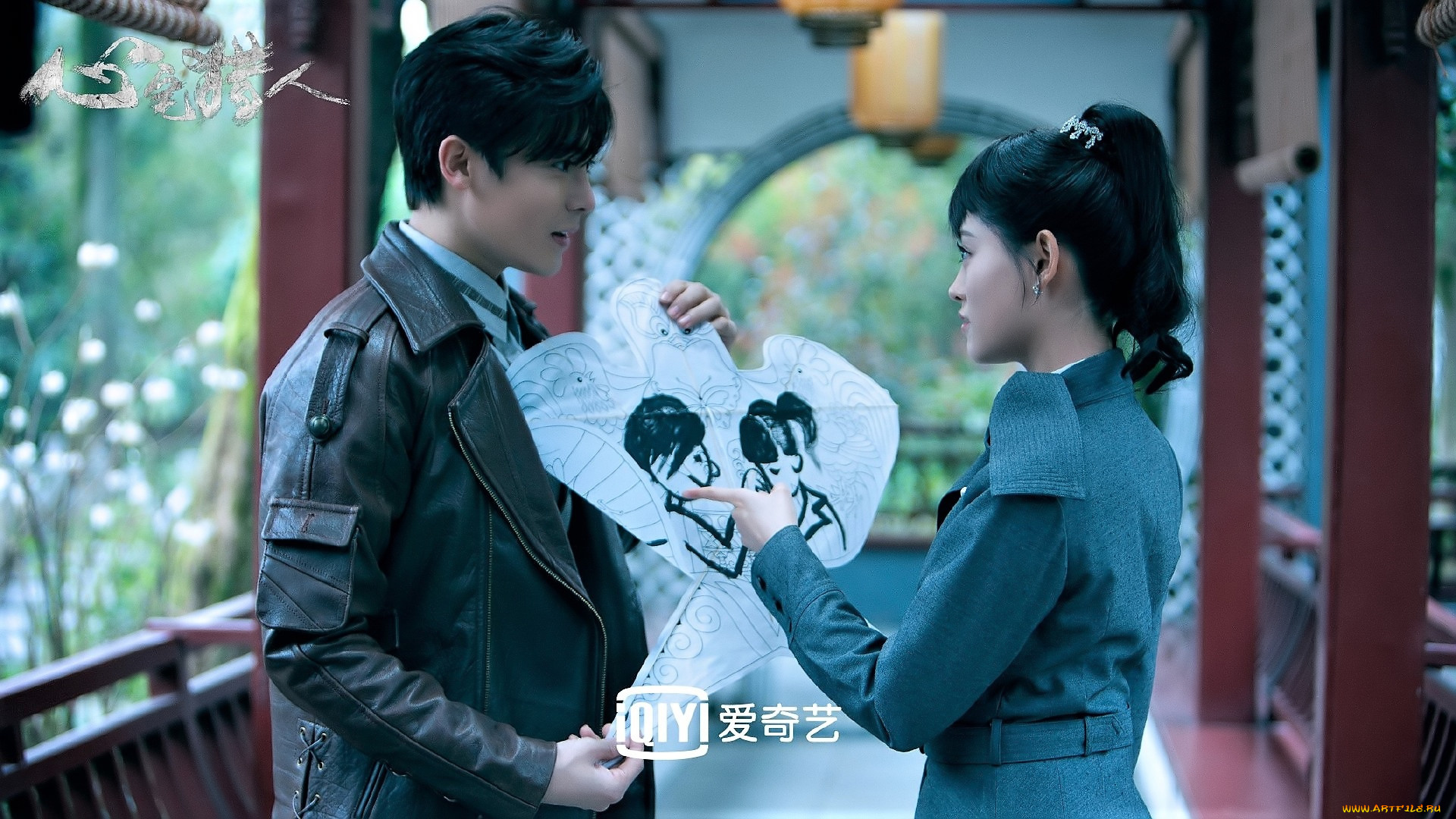 кино, фильмы, psych-hunter, пара, рисунок