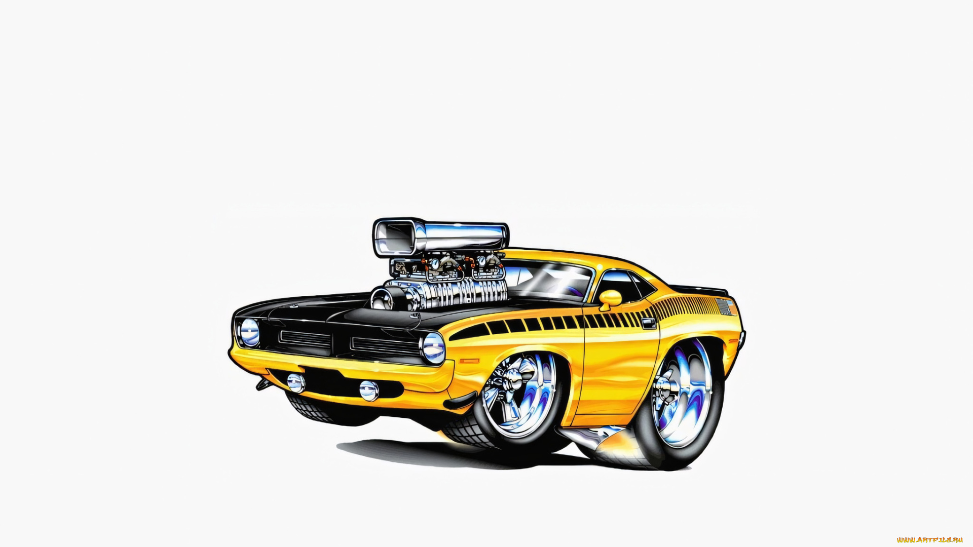 295532, рисованное, авто, мото, автомобиль