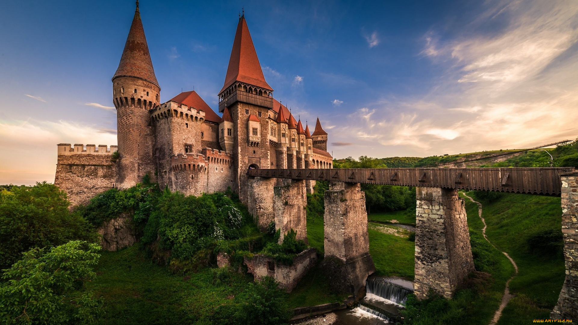 corvin, castle, romania, города, -, дворцы, , замки, , крепости, corvin, castle