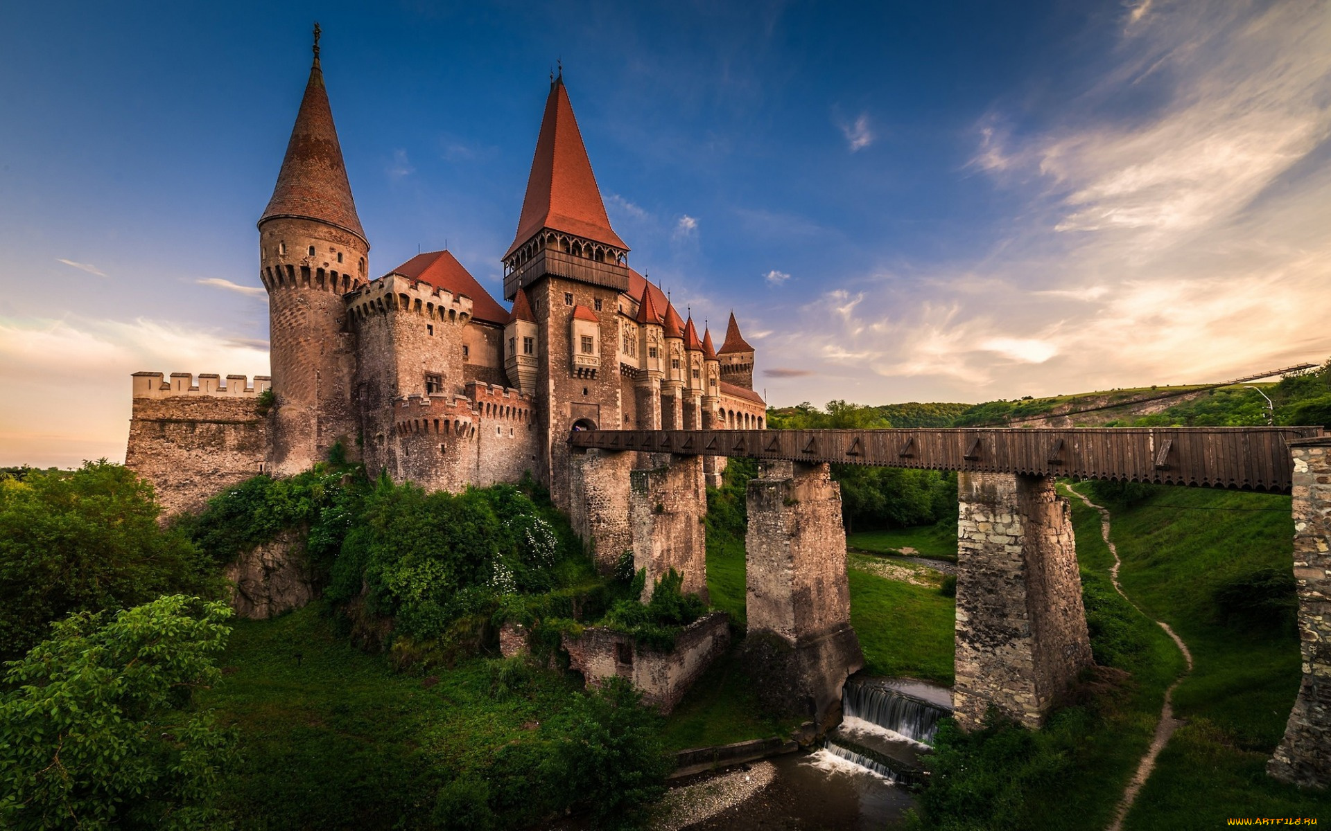 corvin, castle, romania, города, -, дворцы, , замки, , крепости, corvin, castle