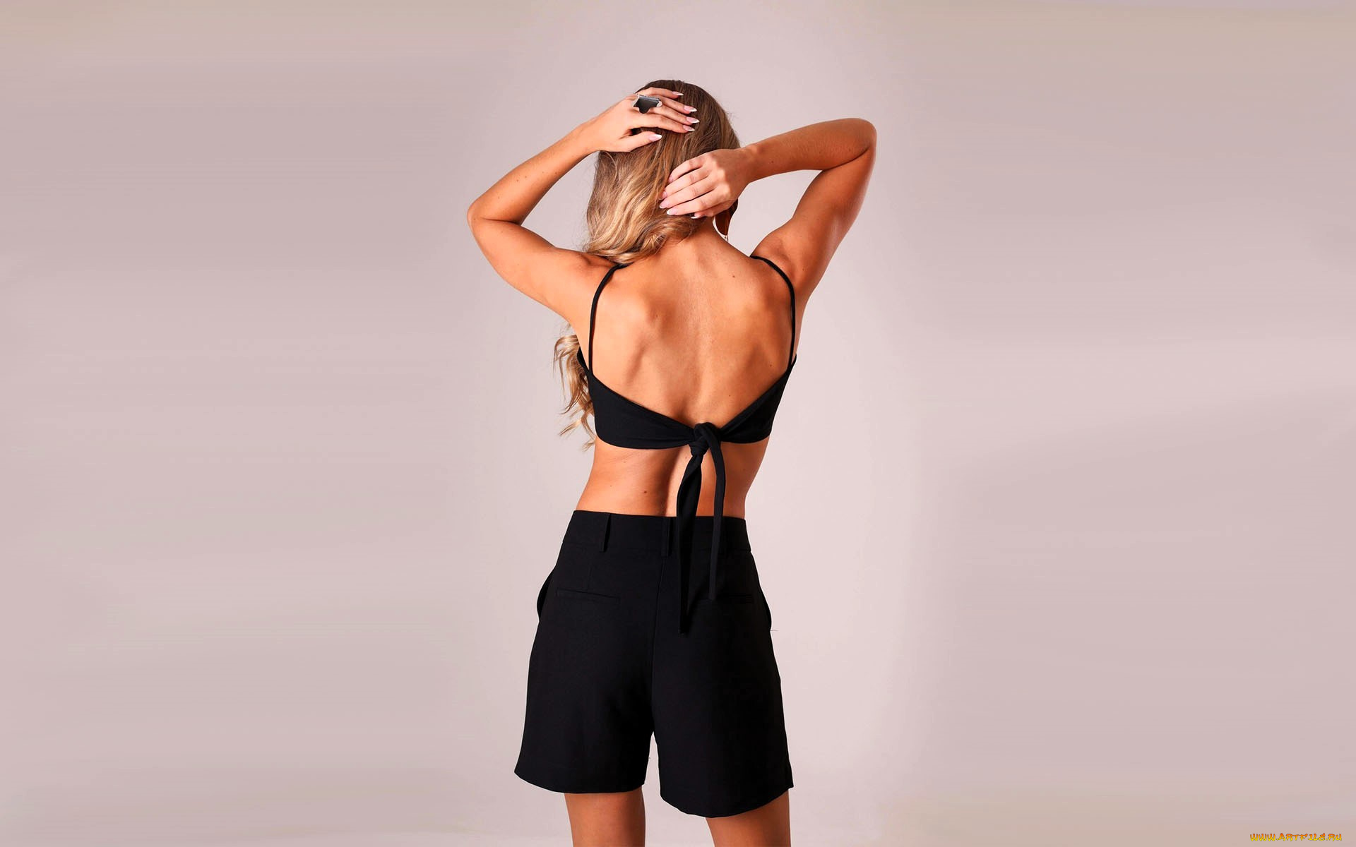 девушки, tara, goddard, русая, топ, шорты