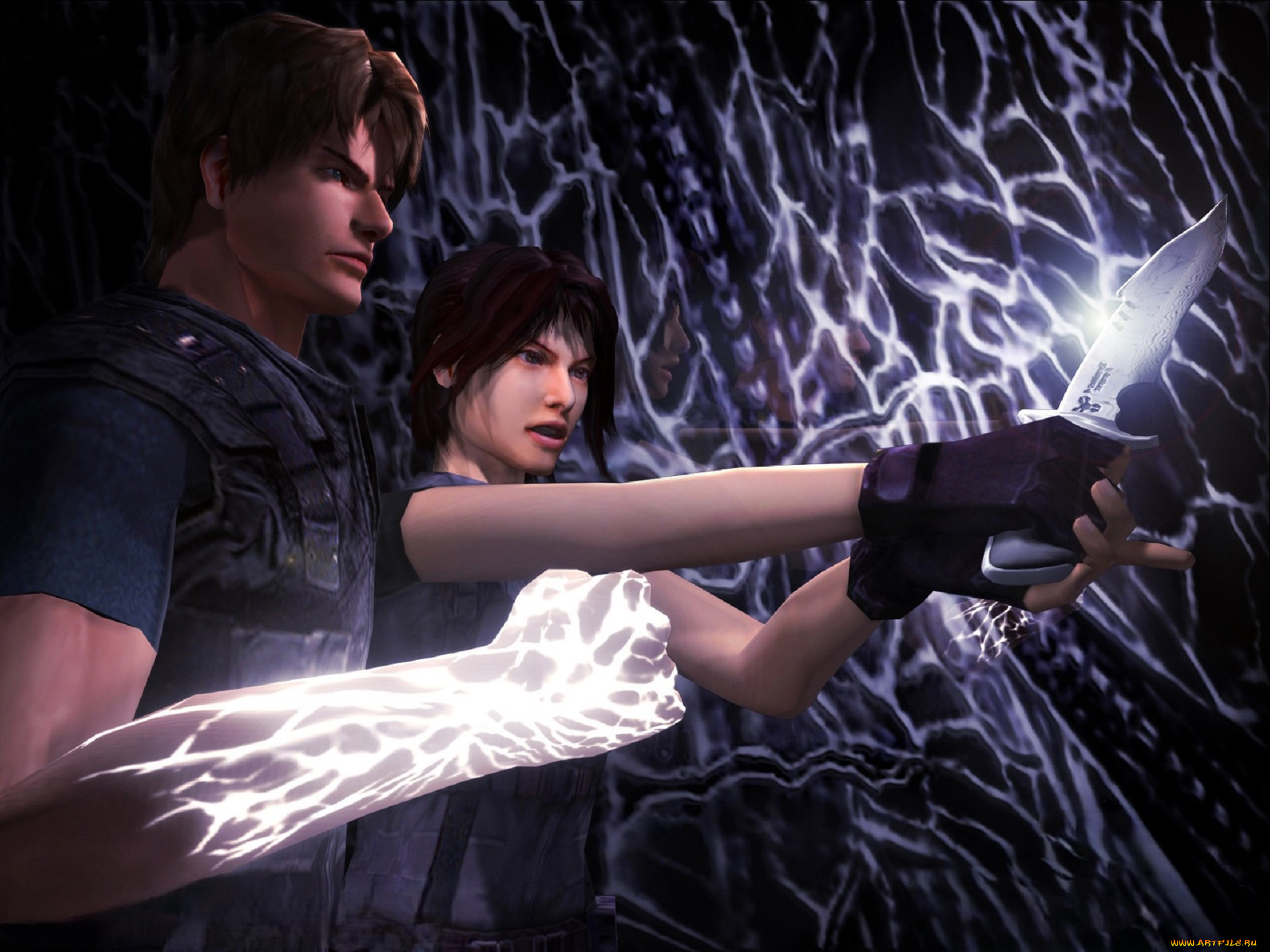 видео, игры, breakdown, персонажи, нож, рука