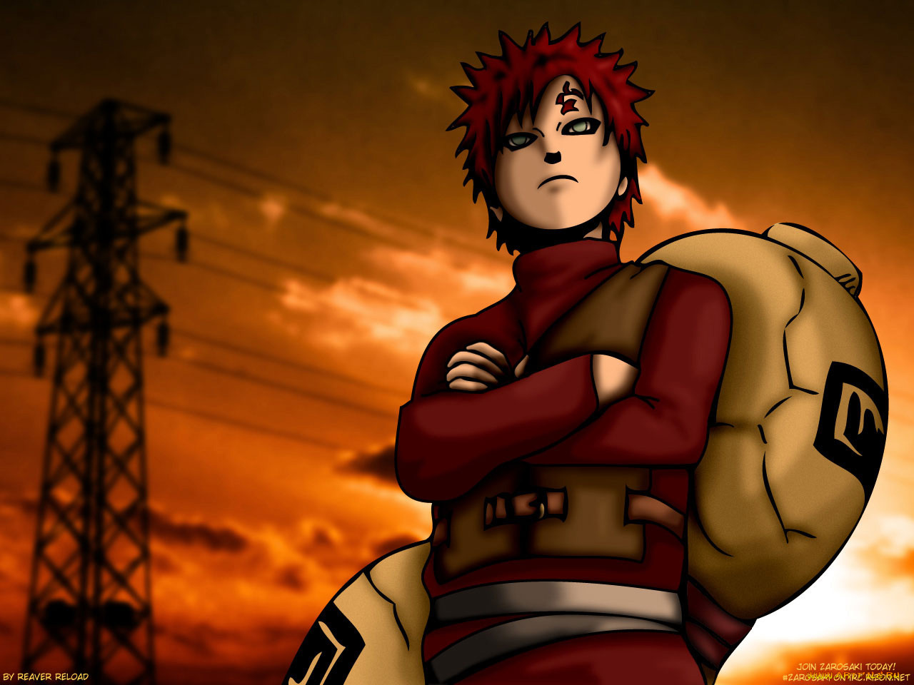 gaara, of, the, sand, аниме, naruto