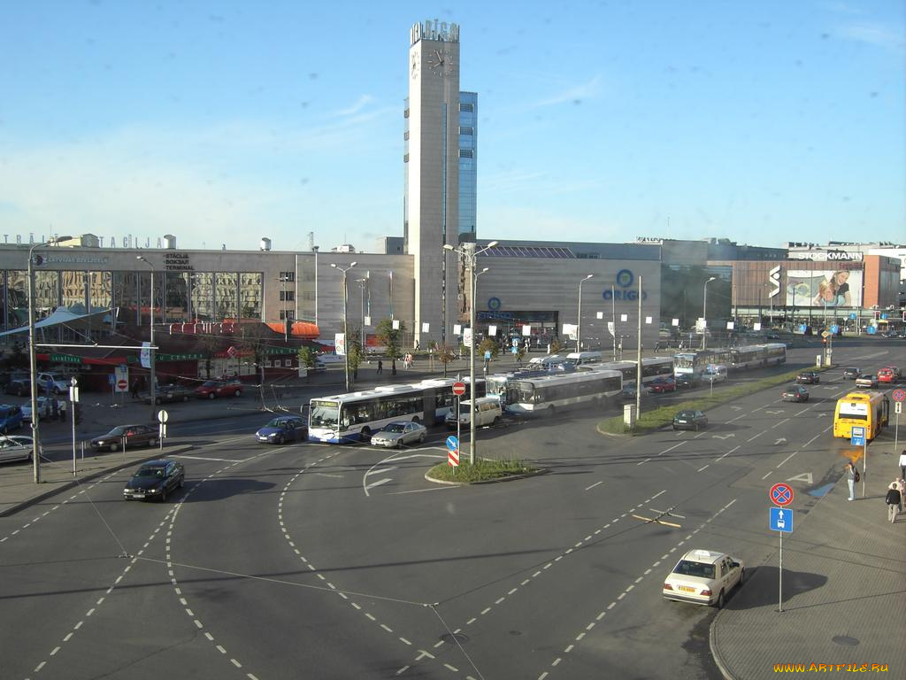 рига, привокзальная, площадь, города, латвия