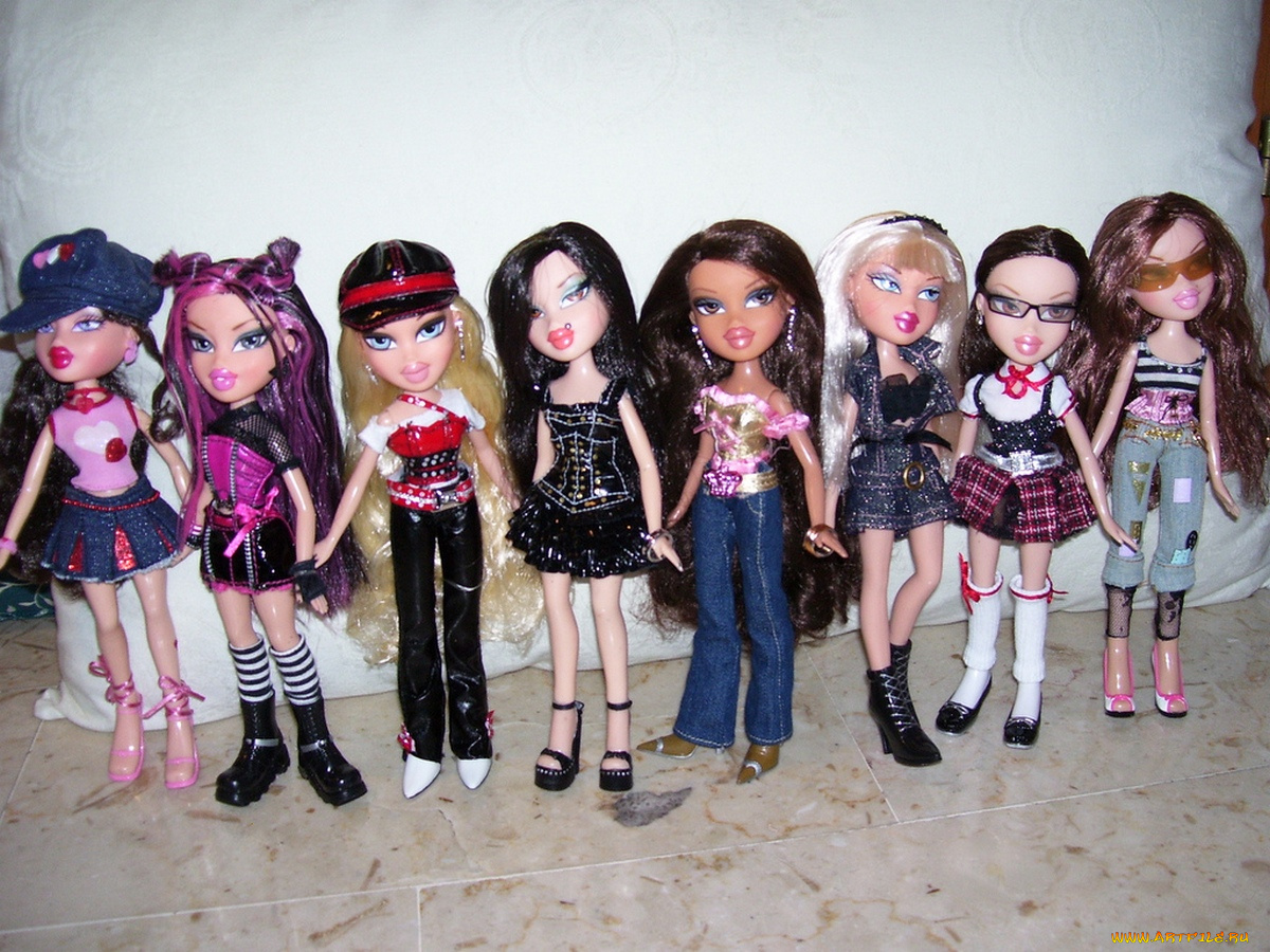 разное, bratz, куклы