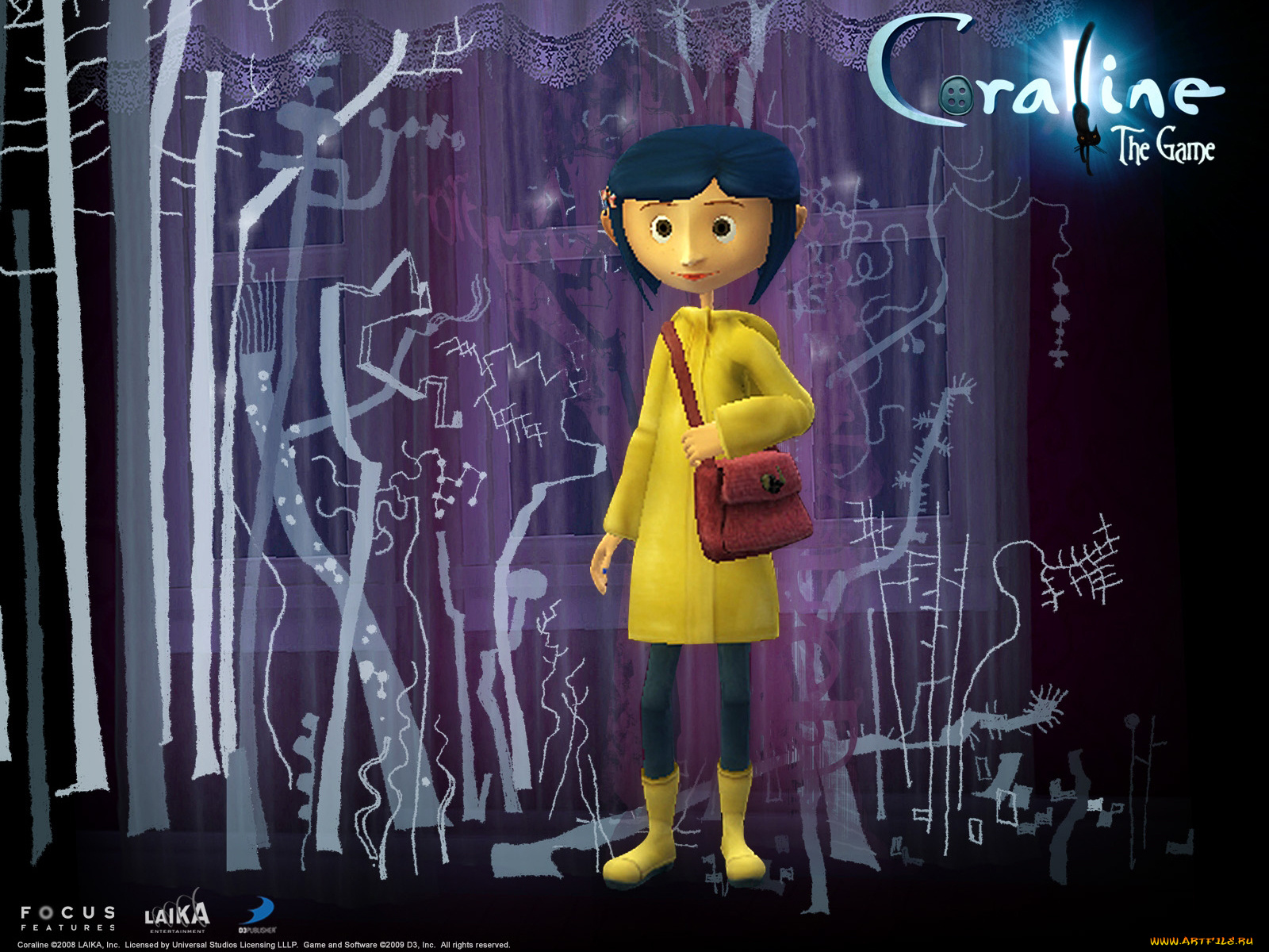 coraline, видео, игры