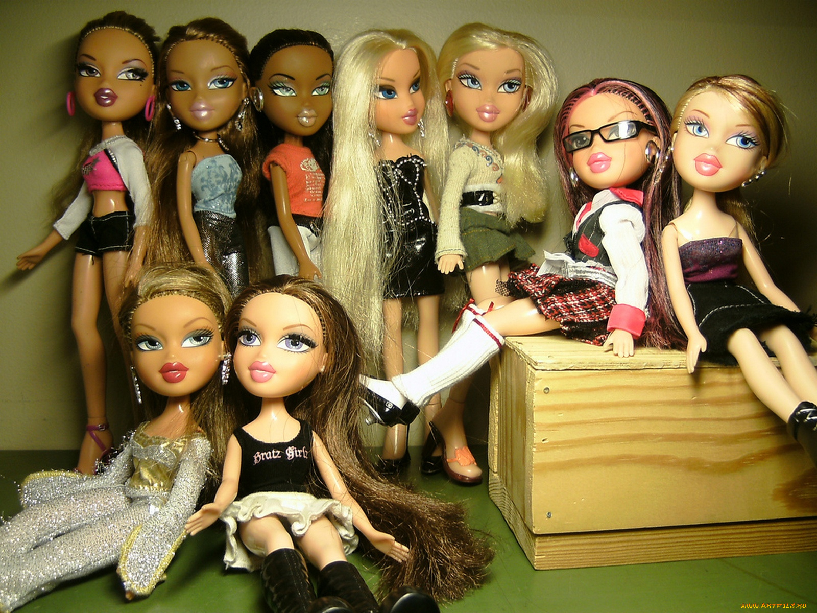 разное, bratz, куклы