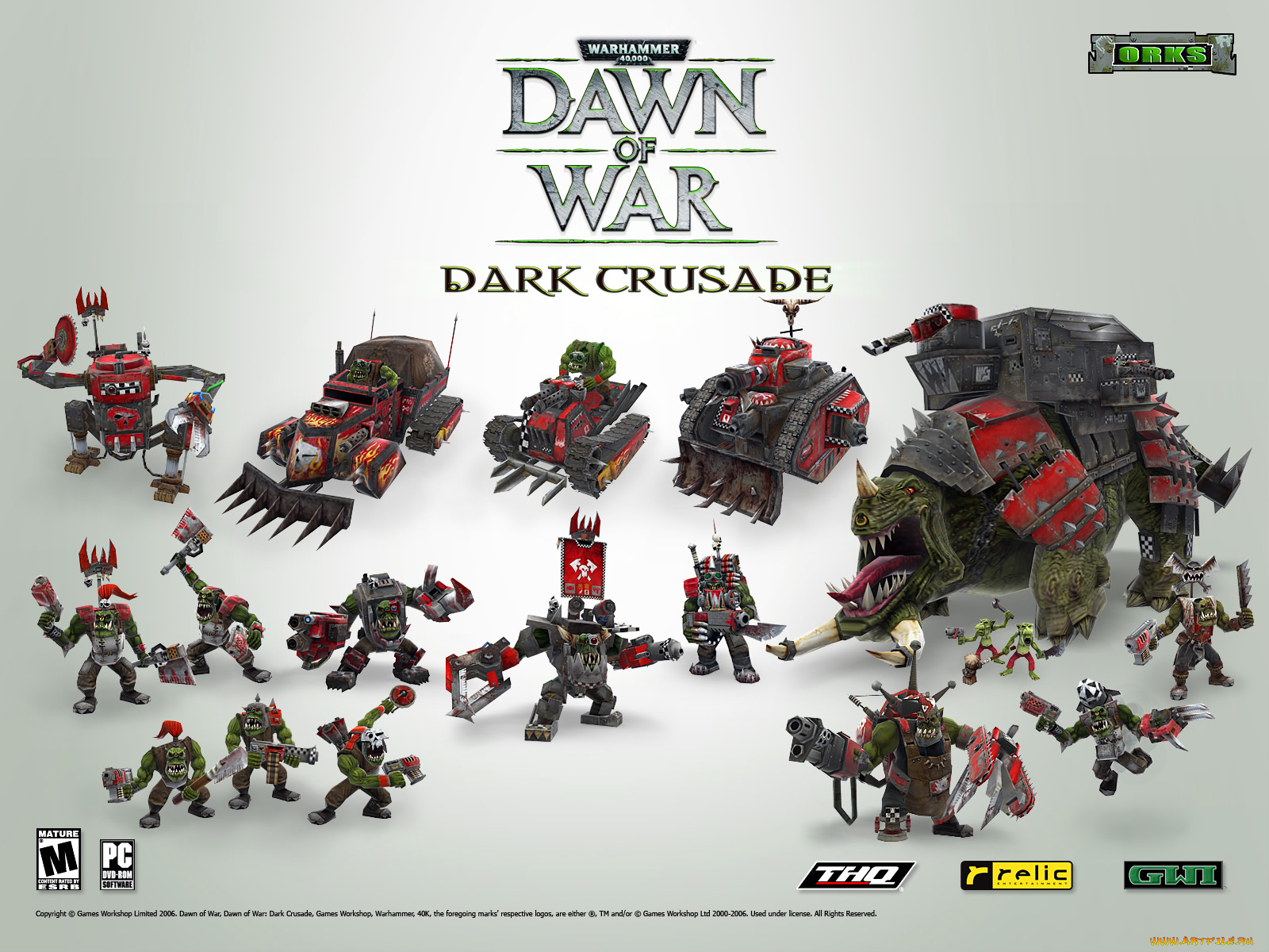 видео, игры, warhammer, 40, 000, dawn, of, war, dark, crusade