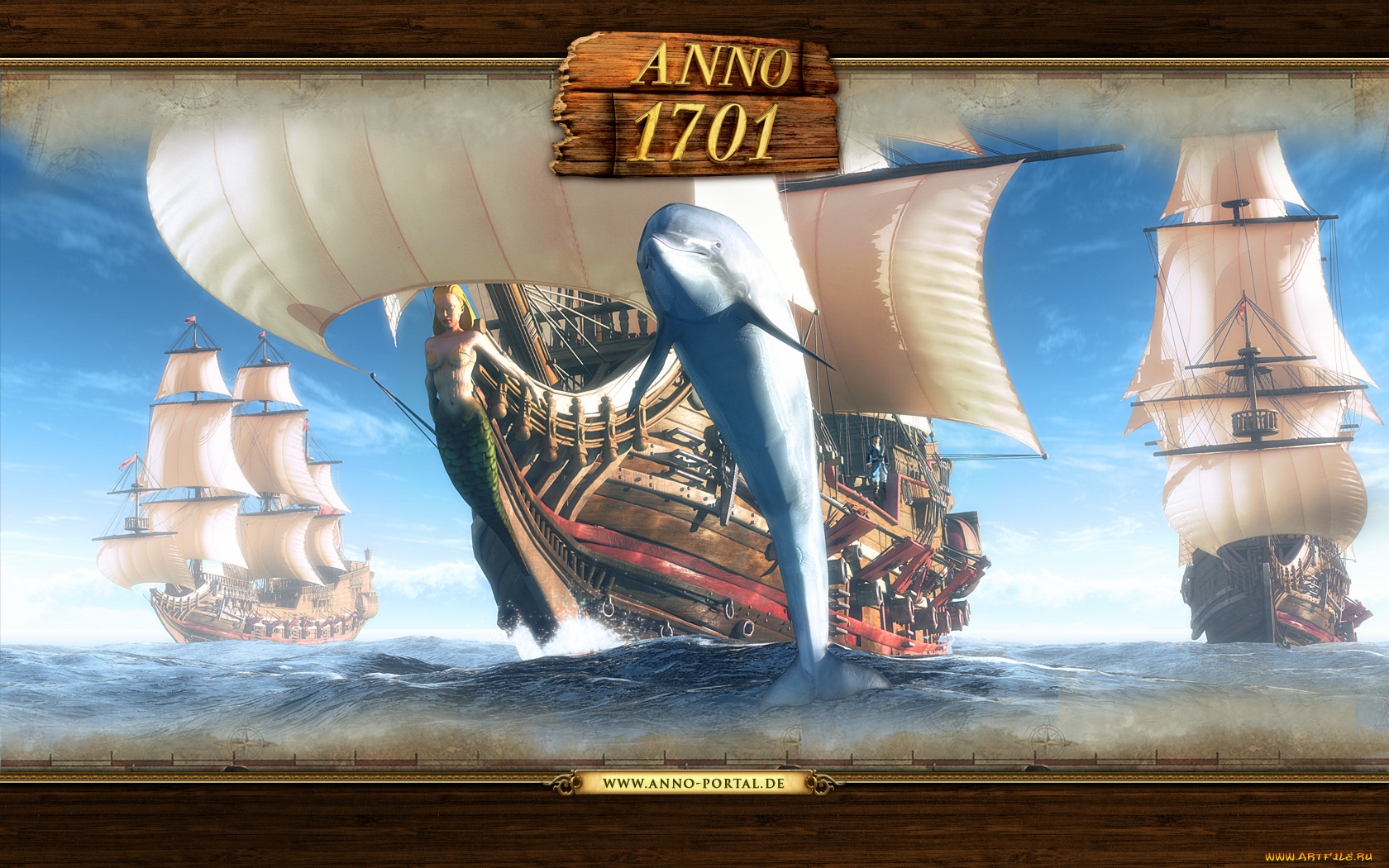 anno, 1701, dawn, of, discovery, видео, игры