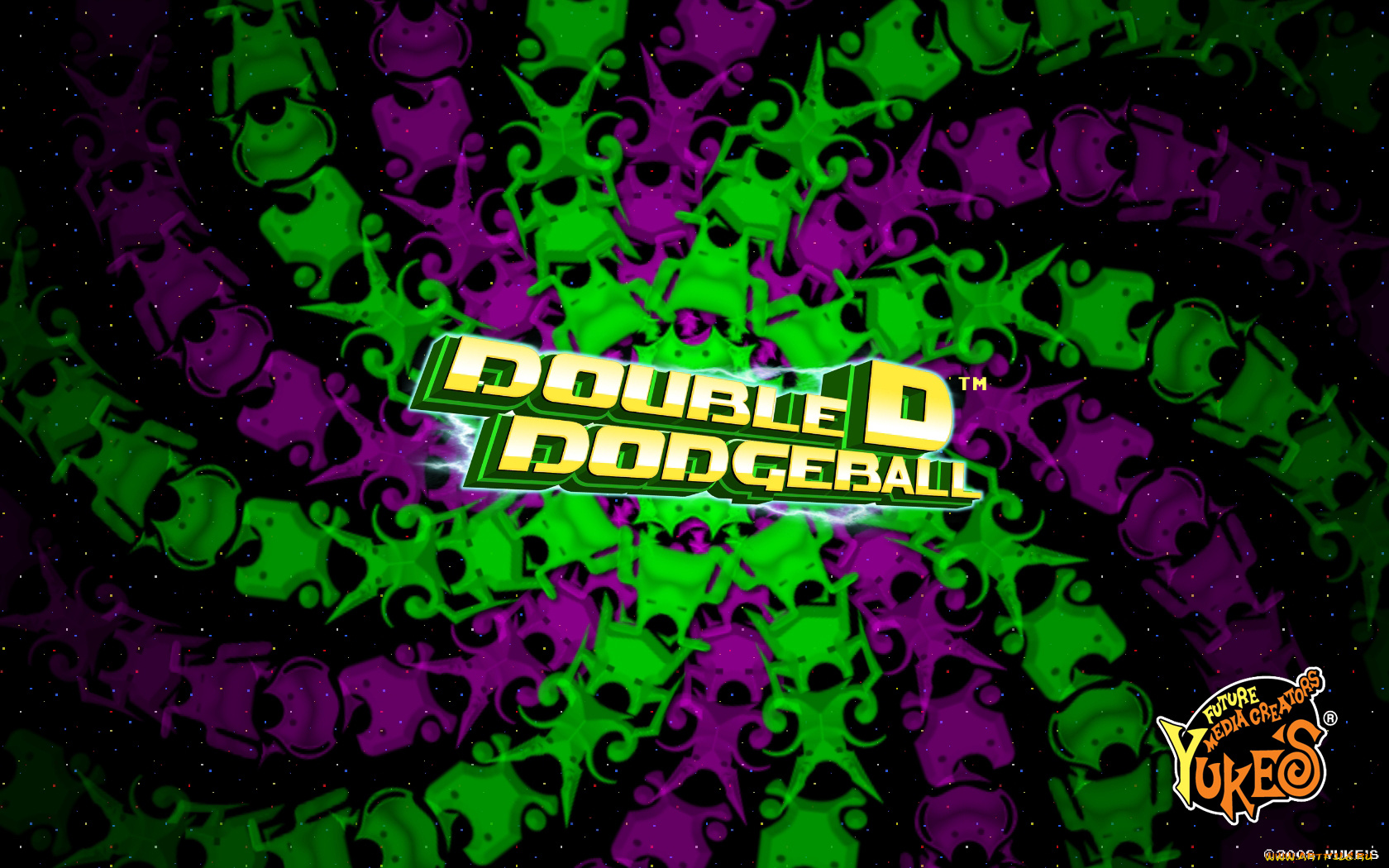 видео, игры, double, dodgeball