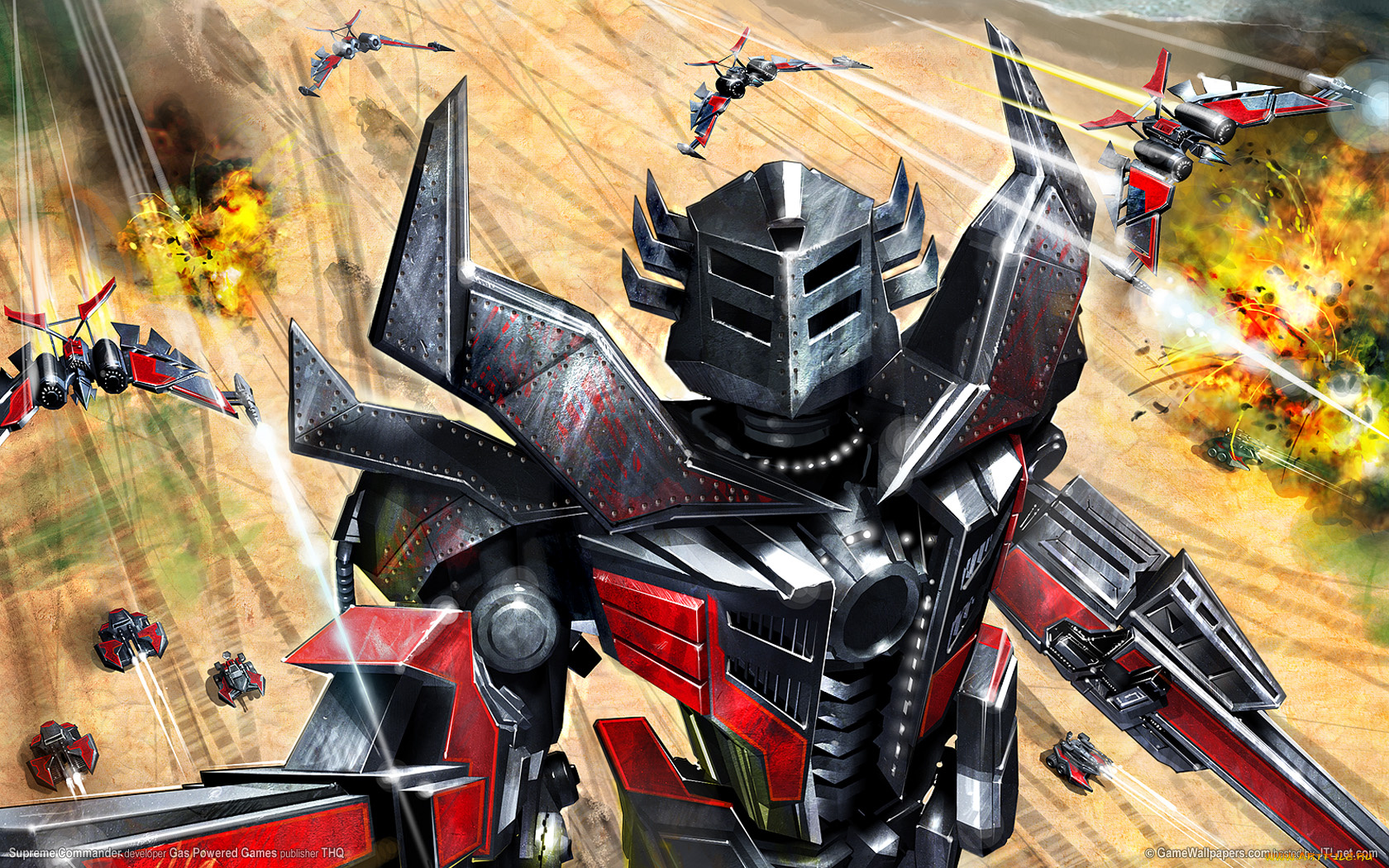 видео, игры, supreme, commander