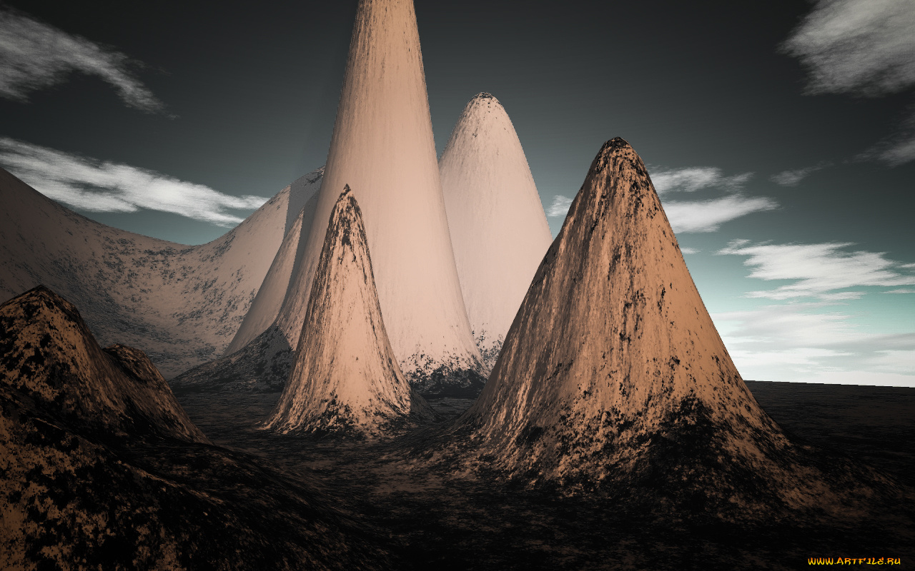 3д, графика, nature, landscape, природа