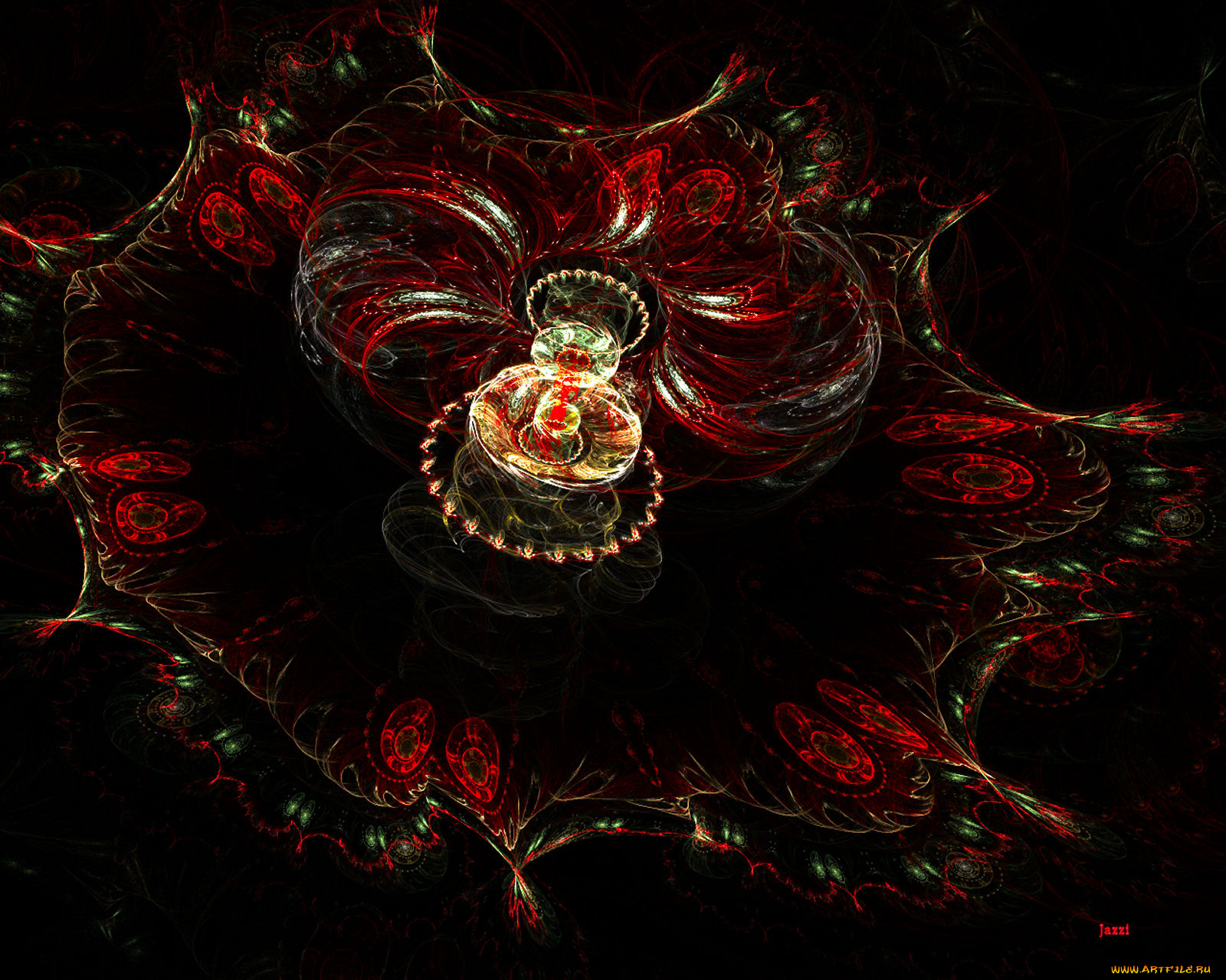 3д, графика, fractal, фракталы