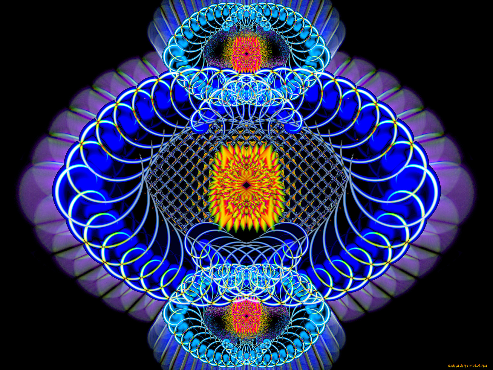 3д, графика, fractal, фракталы