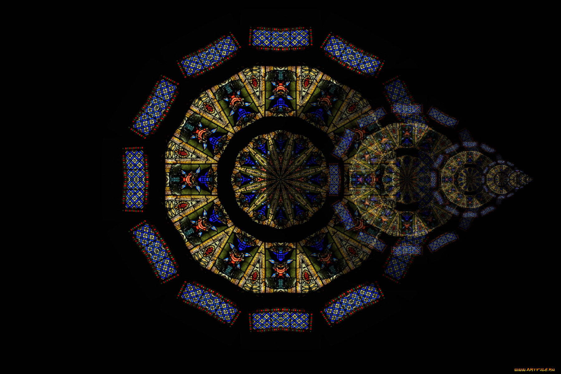 3д, графика, fractal, фракталы