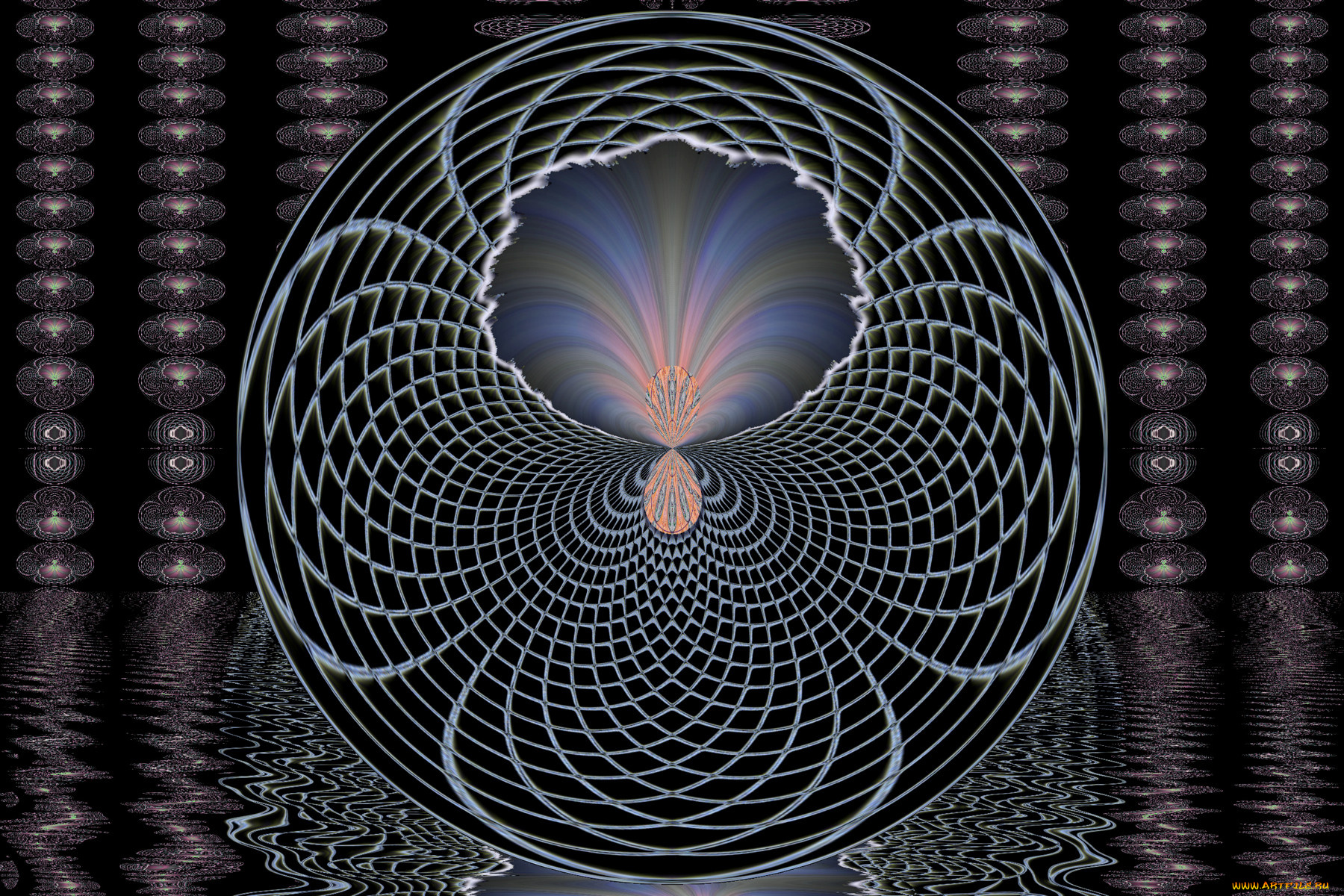 3д, графика, fractal, фракталы