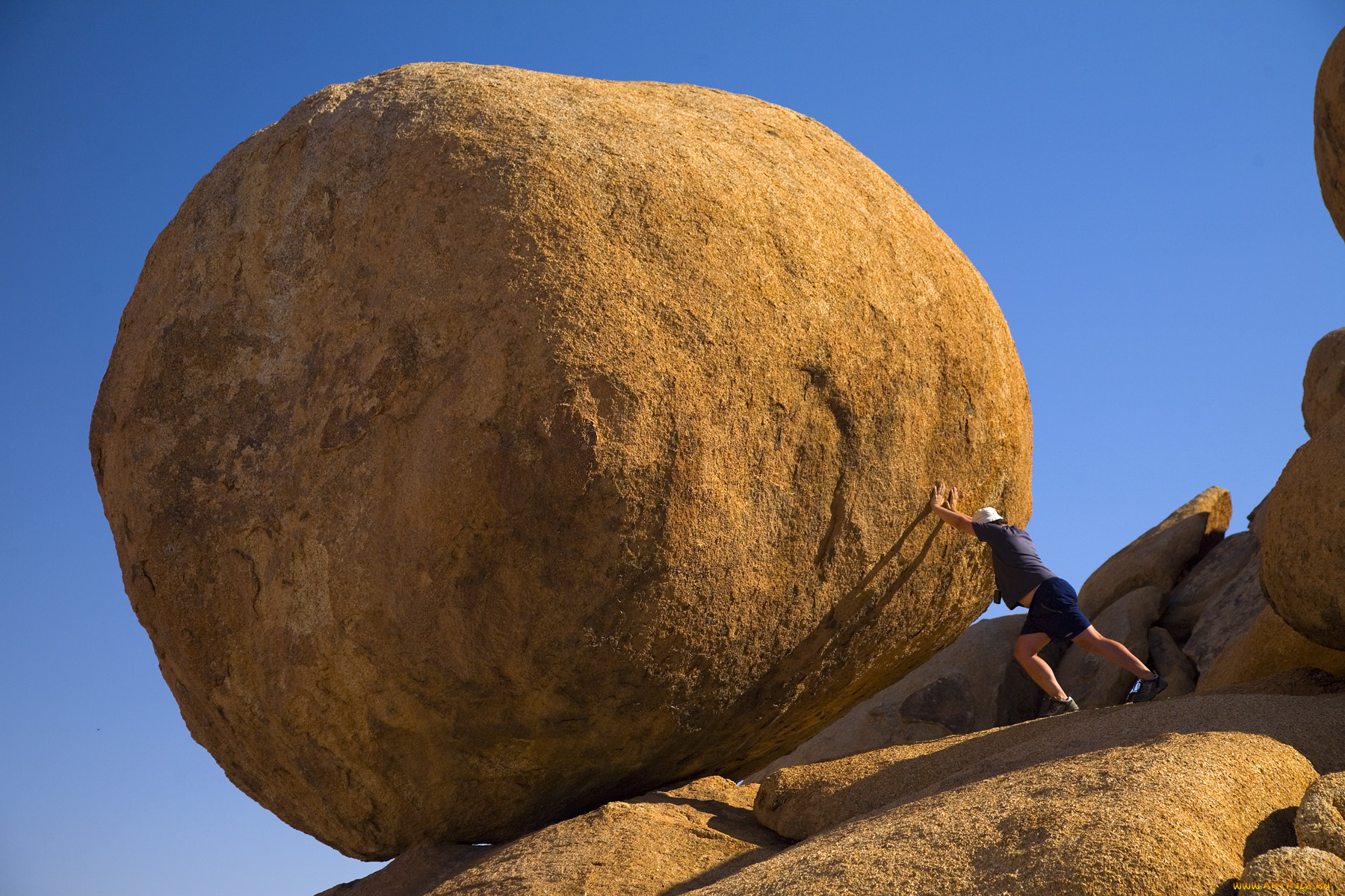 природа, камни, минералы, огромный, камень, человек