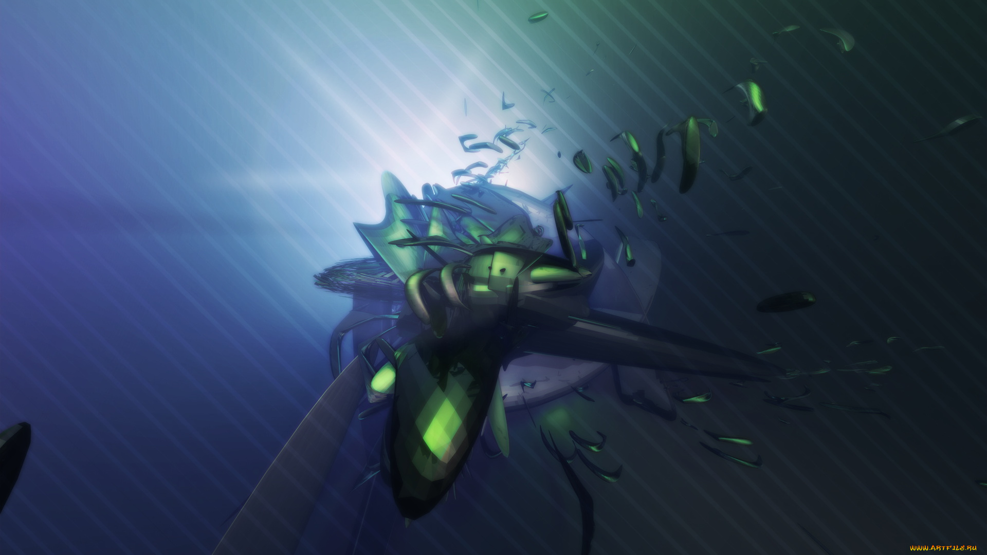 3д, графика, abstract, абстракции