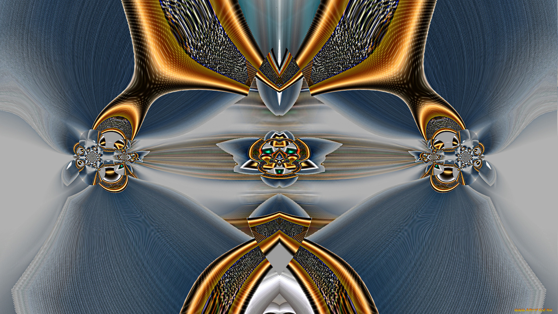 3д, графика, fractal, фракталы