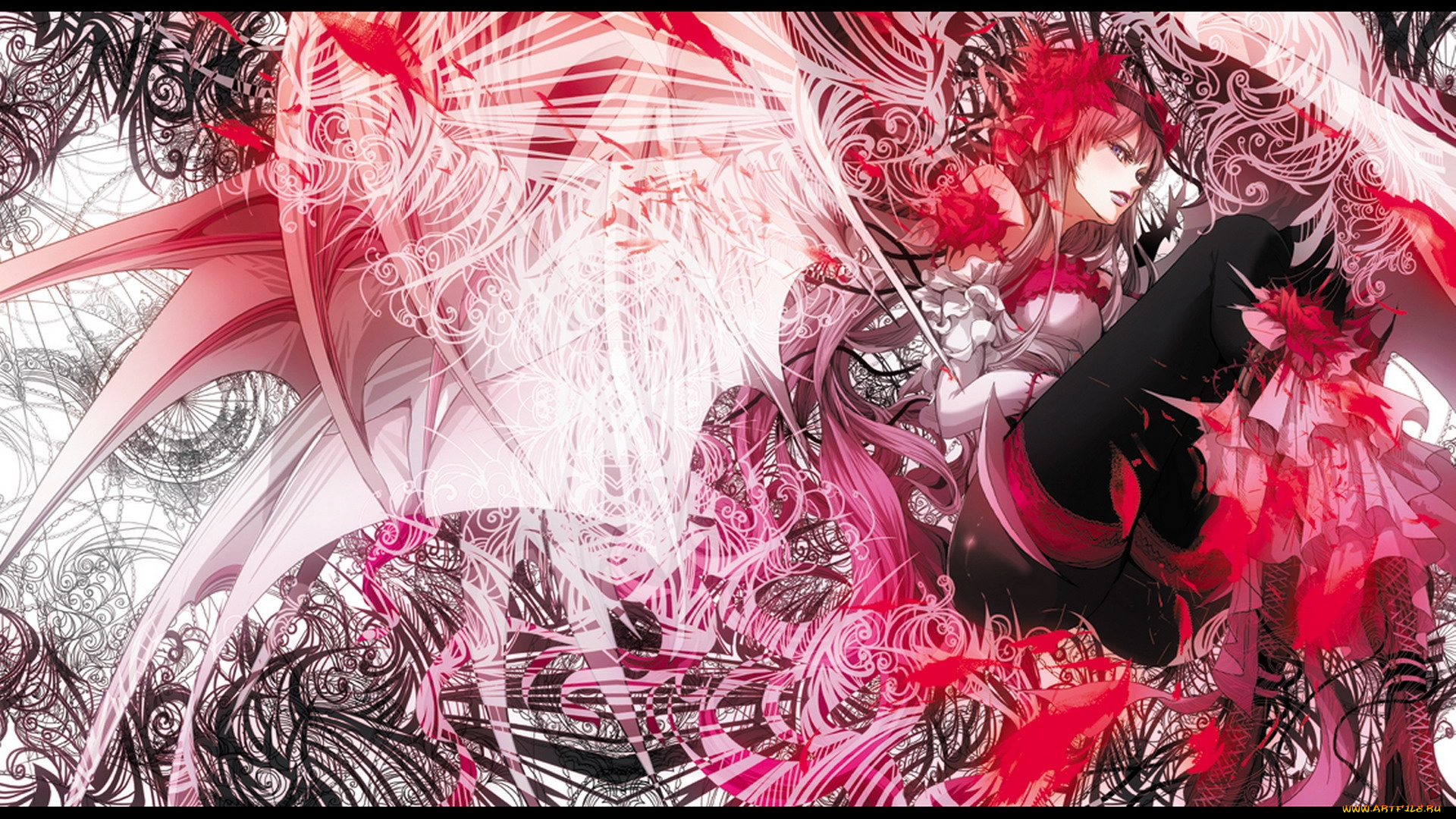 аниме, angels, demons