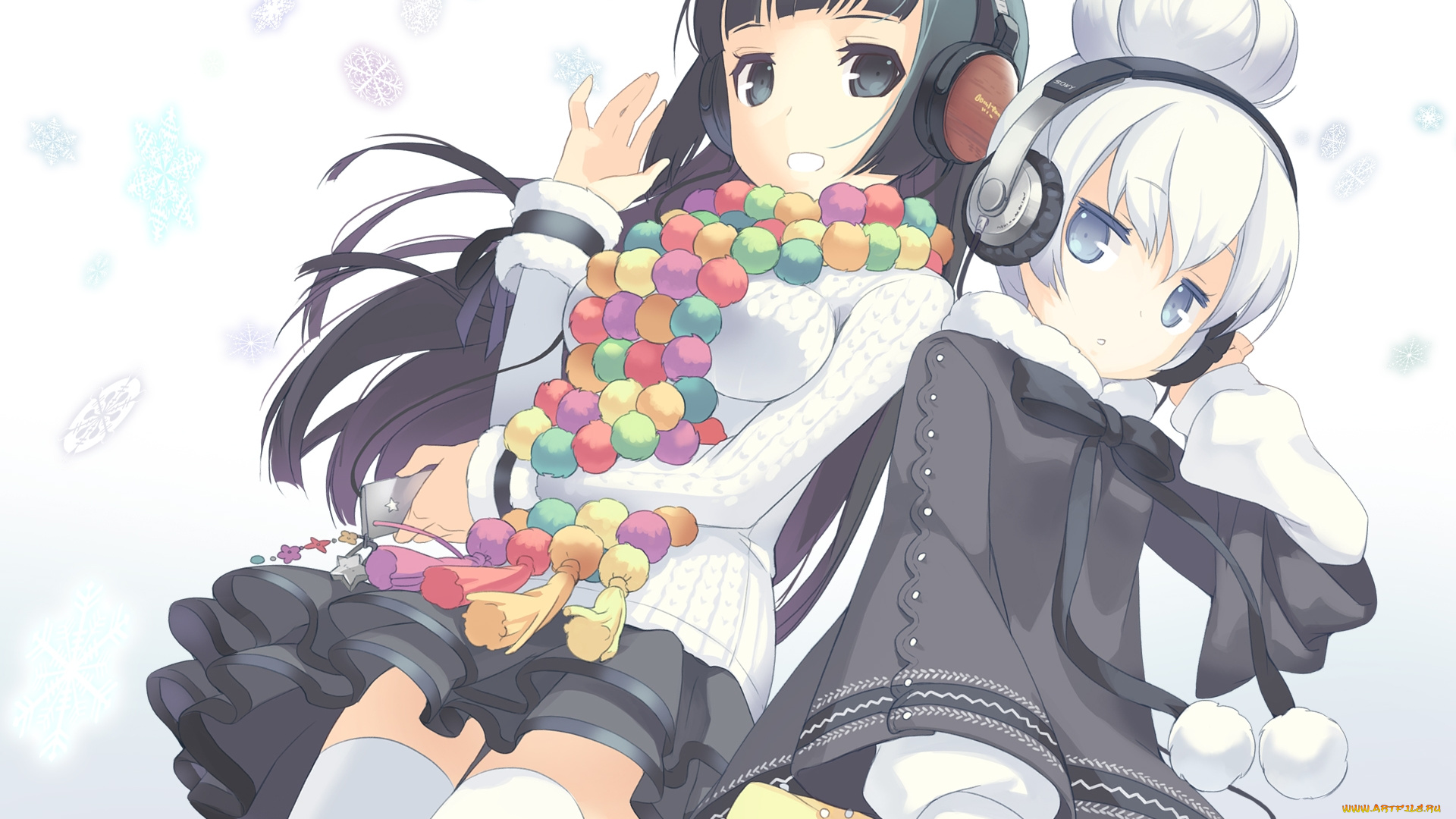 аниме, headphones, instrumental