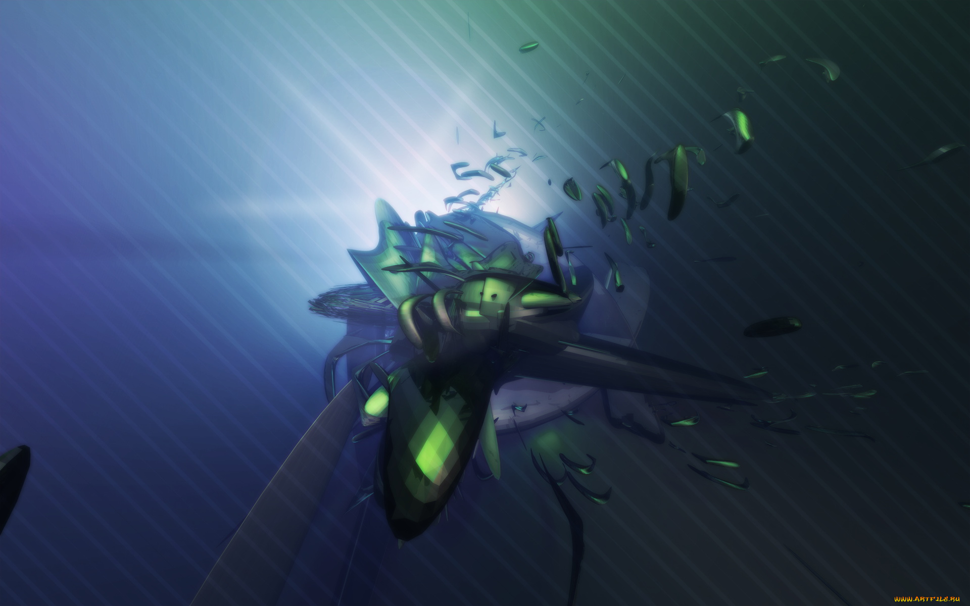 3д, графика, abstract, абстракции