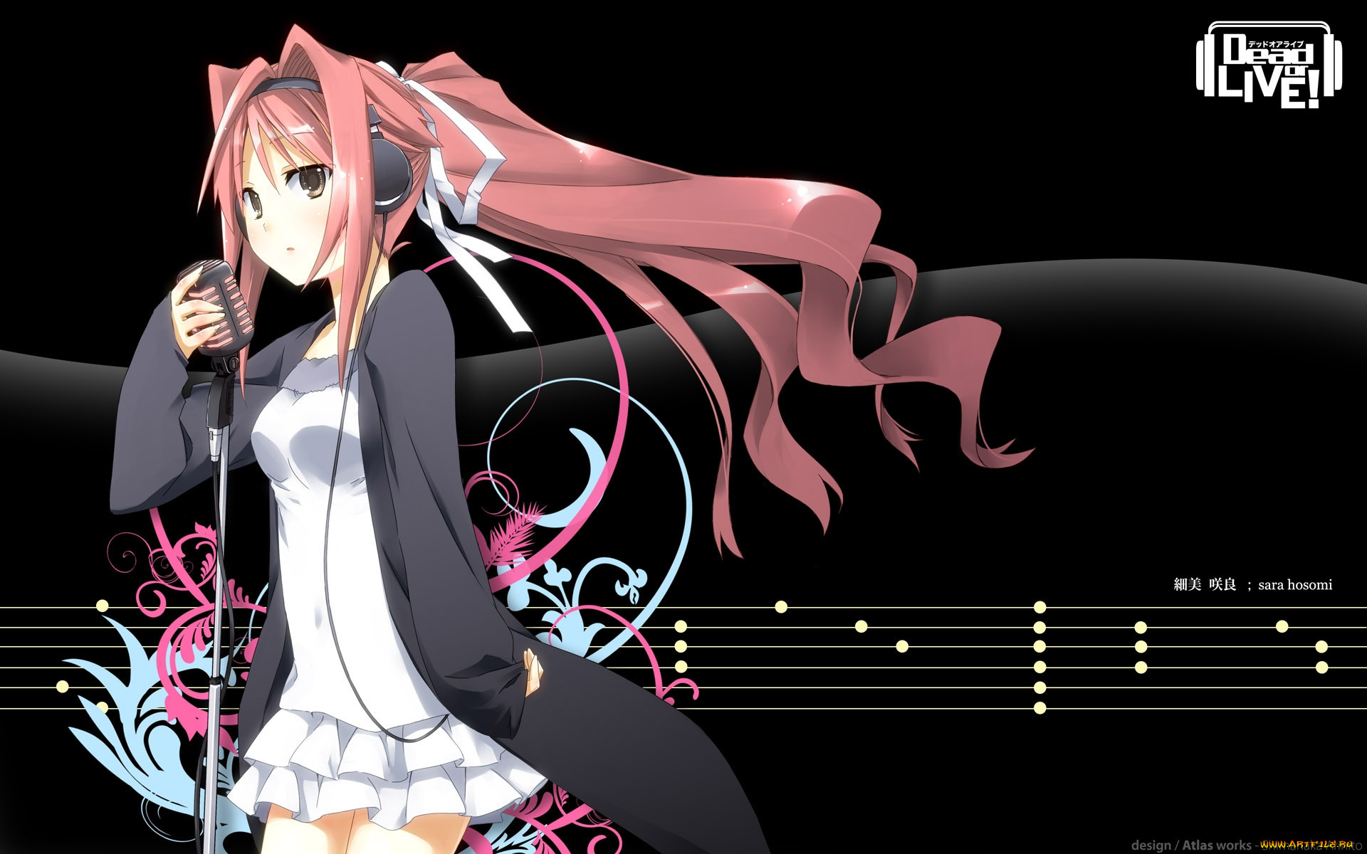 аниме, headphones, instrumental