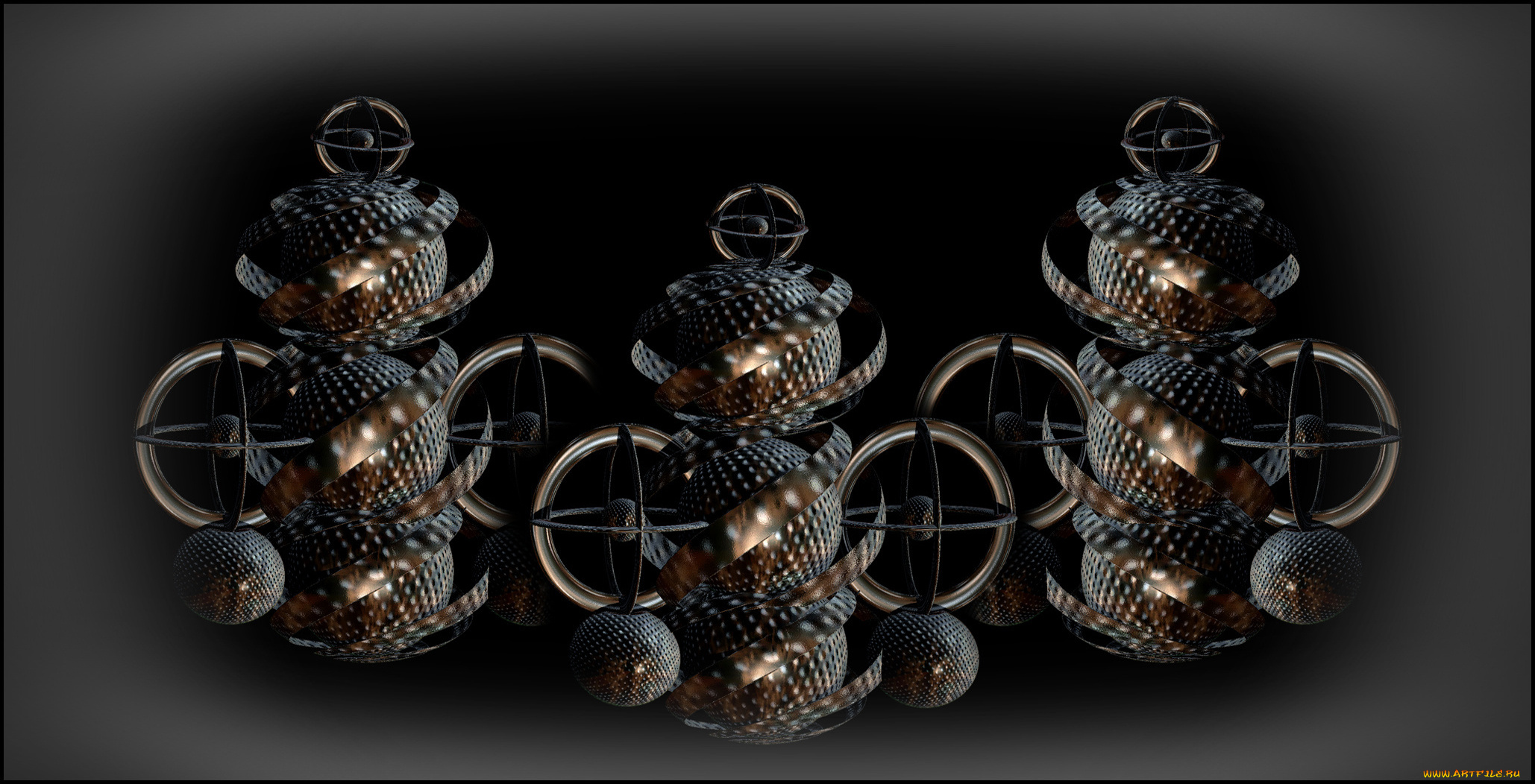 3д, графика, fractal, фракталы