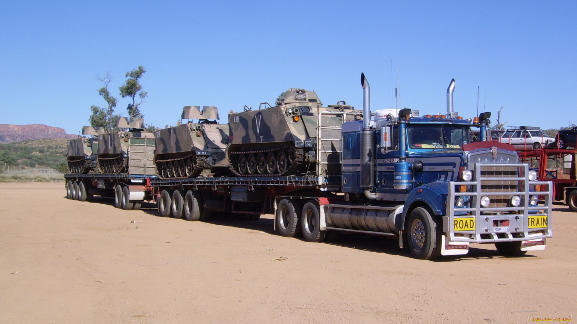 kenworth, автомобили, фура, тягач, грузовик, автопоезд