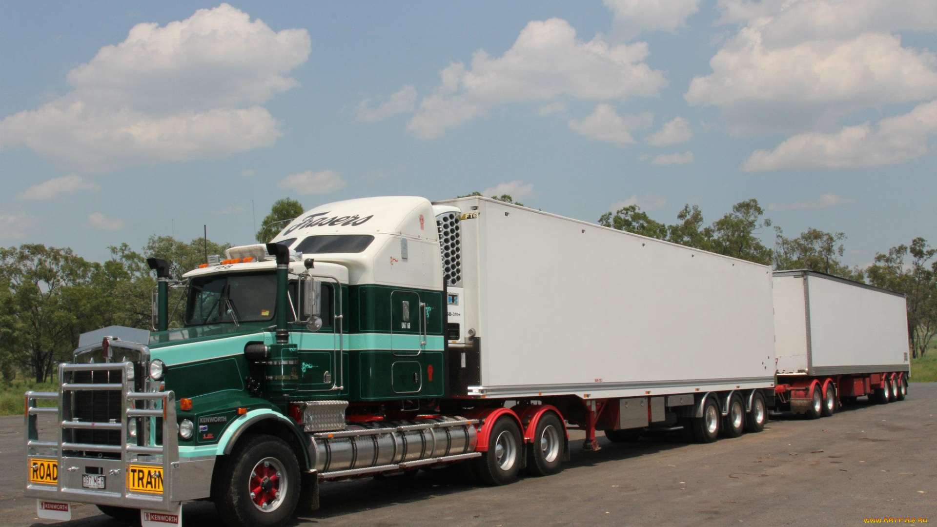 kenworth, автомобили, грузовик, автопоезд, тягач, фура