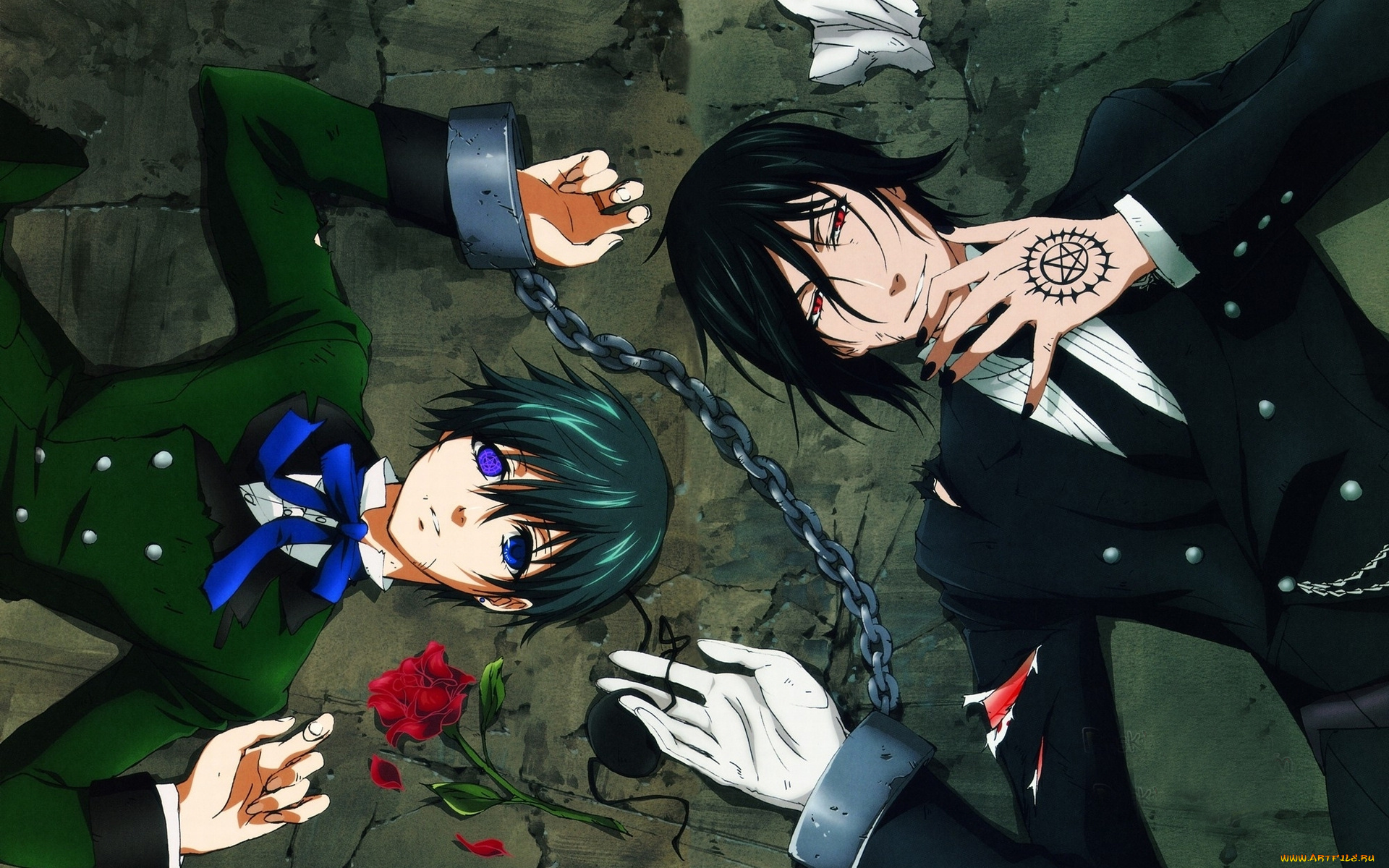 аниме, kuroshitsuji