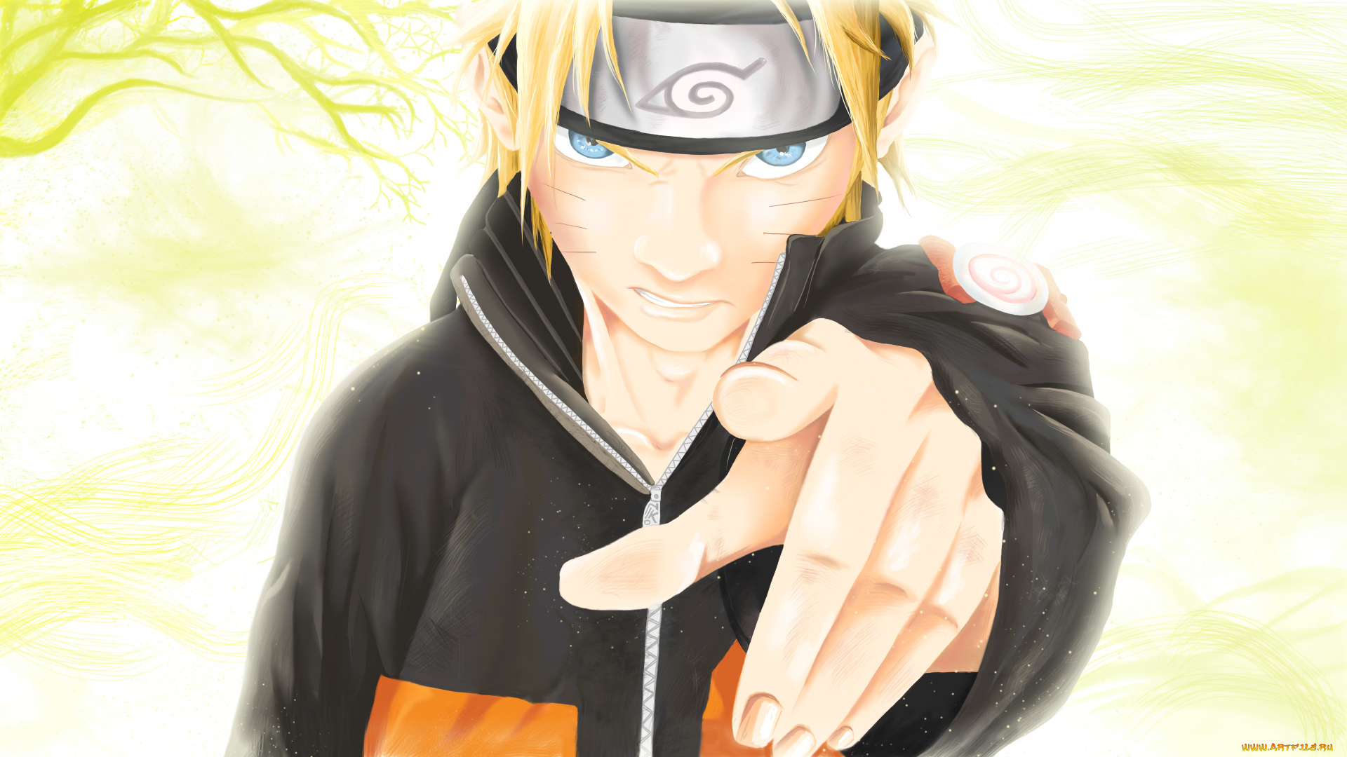 аниме, naruto, art, nicko025, manga, наруто, удзумаки