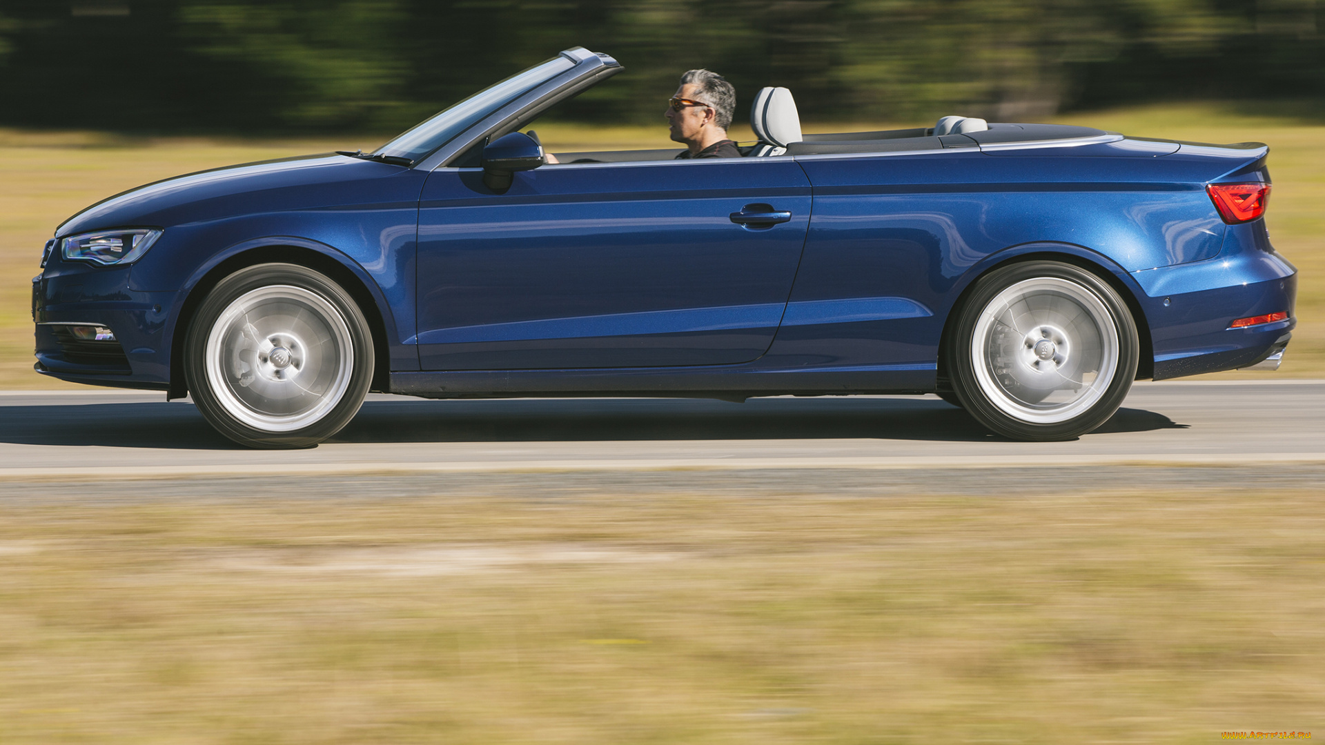 автомобили, audi, 2014г, 8v, au-spec, 2-0, a3, cabriolet, tdi, синий