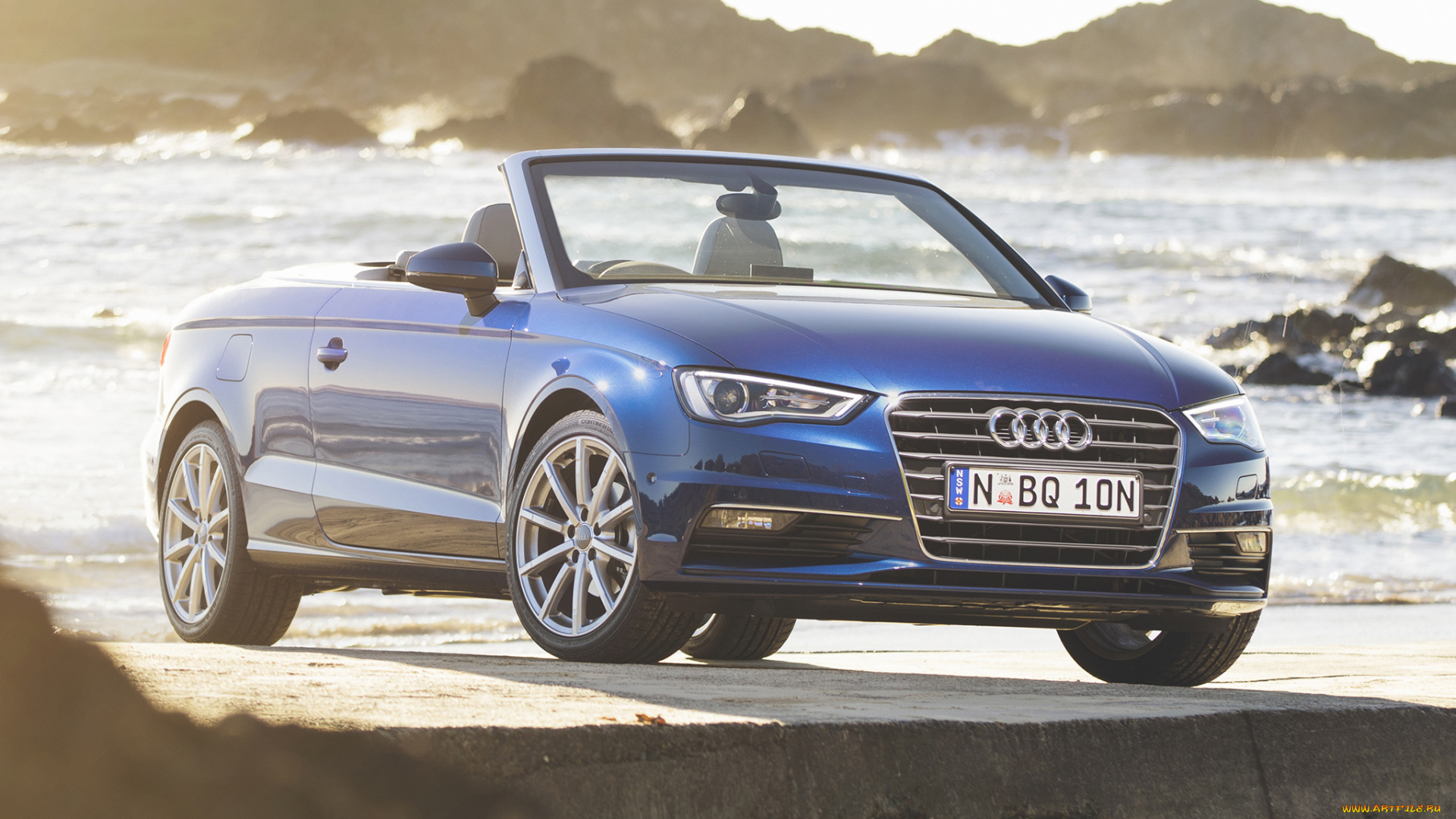 автомобили, audi, 2014г, синий, a3, cabriolet, 2-0, tdi, au-spec, 8v